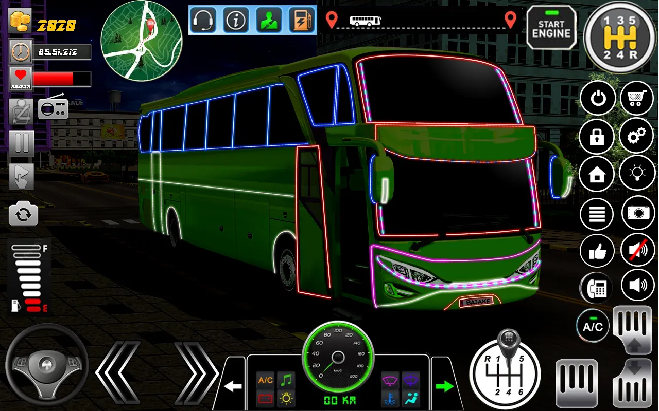 Uphill Bus Game Simulator | Indus Appstore | Screenshot