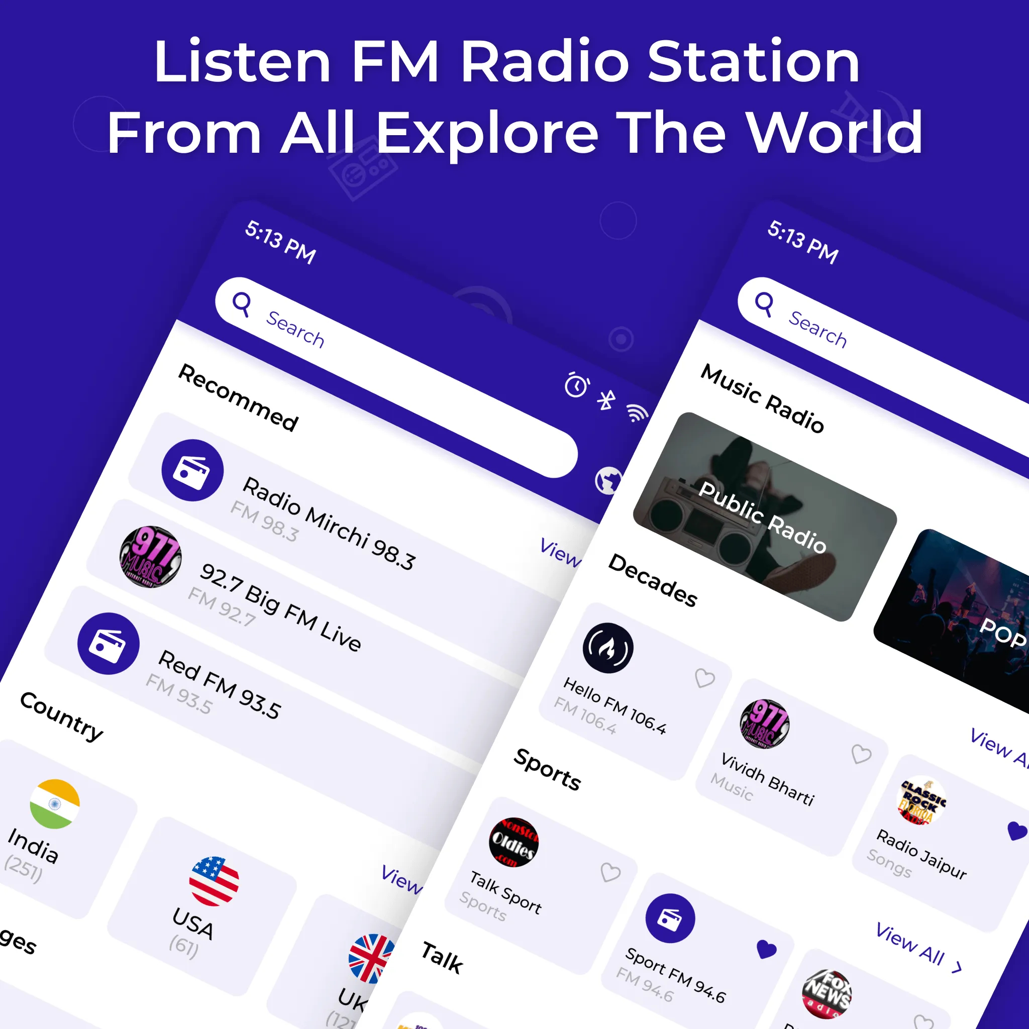 FM Radio - Local Radio, AM, FM | Indus Appstore | Screenshot