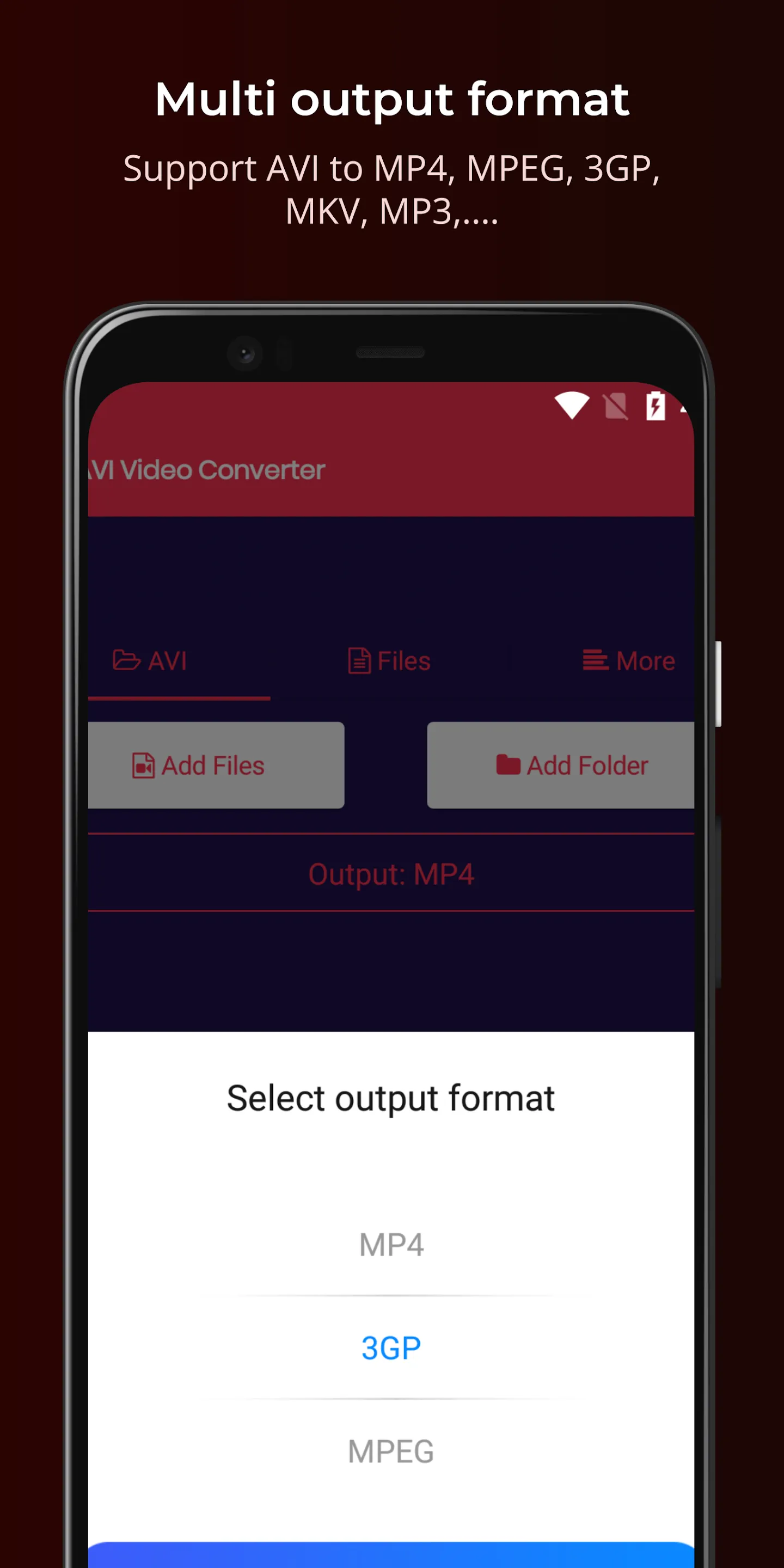 AVI to MP4 Converter | Indus Appstore | Screenshot