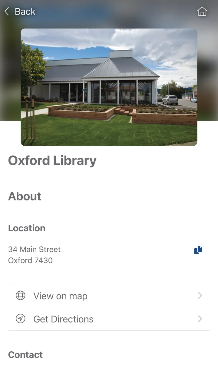 Waimakariri Libraries | Indus Appstore | Screenshot