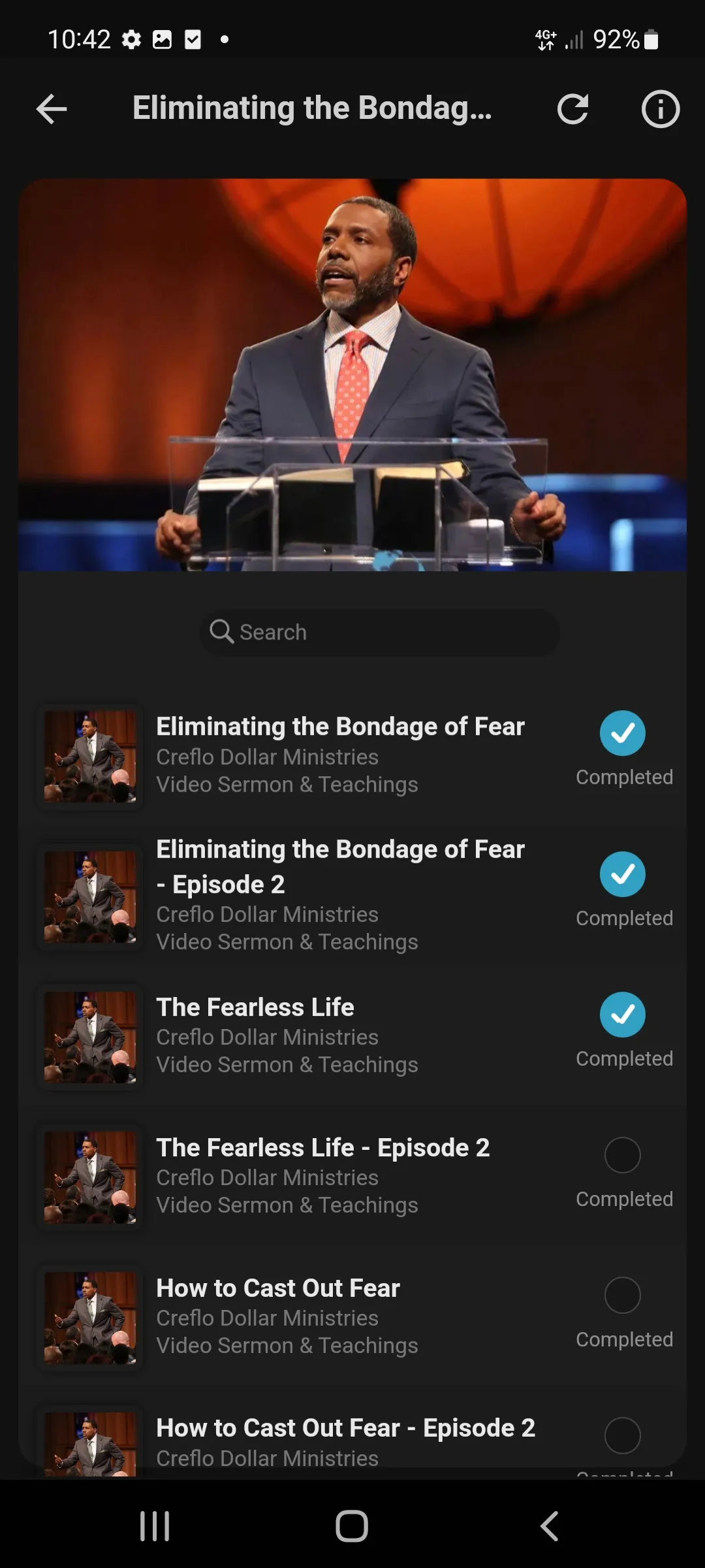 Creflo Dollar's Sermons | Indus Appstore | Screenshot