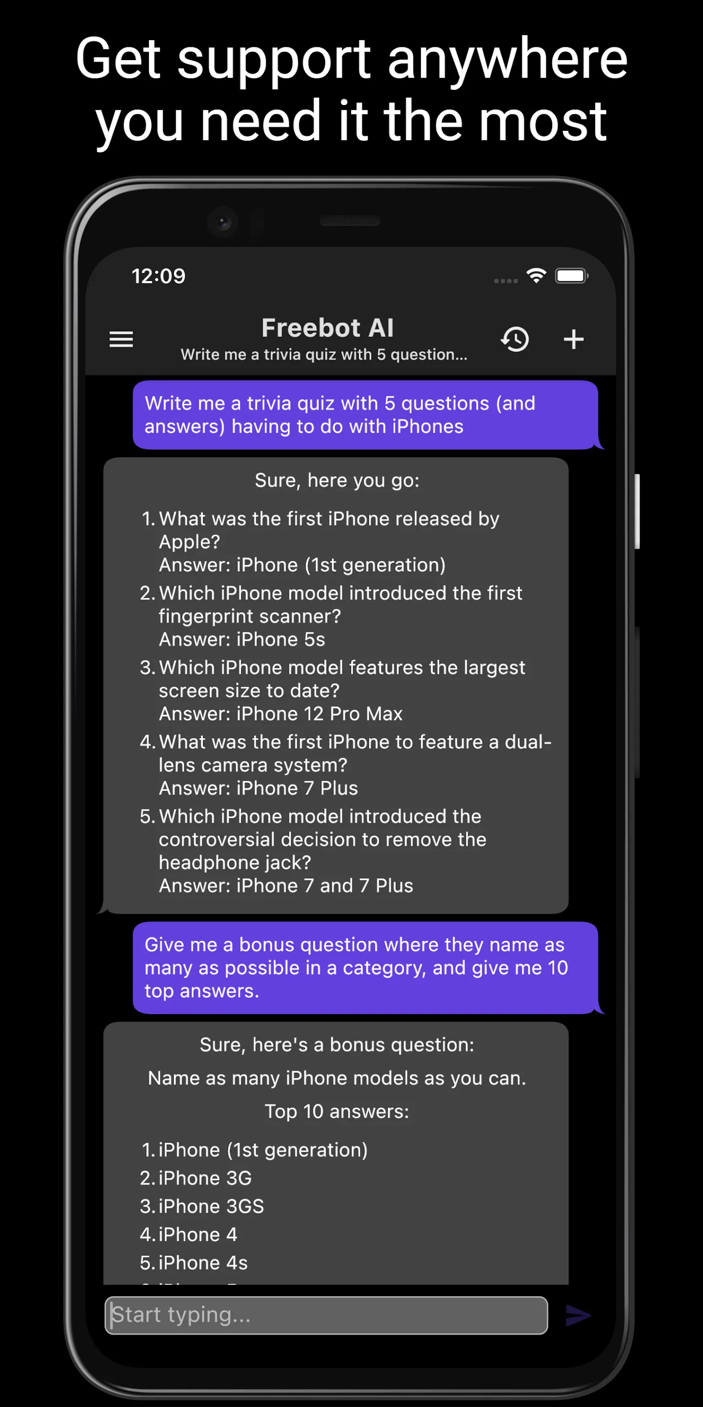 Freebot AI - Smartest Chat Bot | Indus Appstore | Screenshot