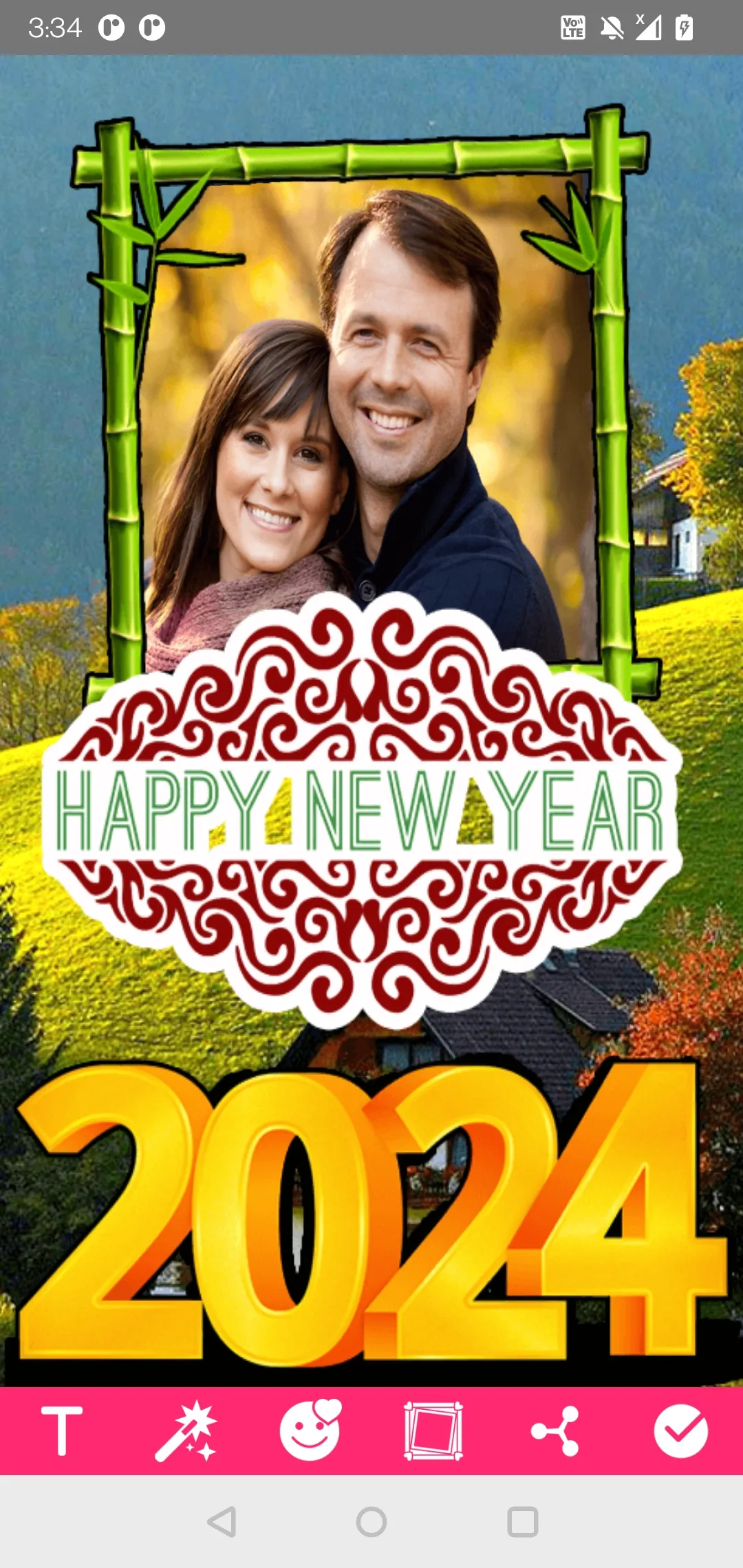 Happy Newyear Photo Editor | Indus Appstore | Screenshot