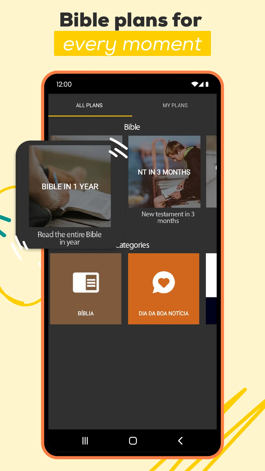 Bible Offline KJV with Audio | Indus Appstore | Screenshot
