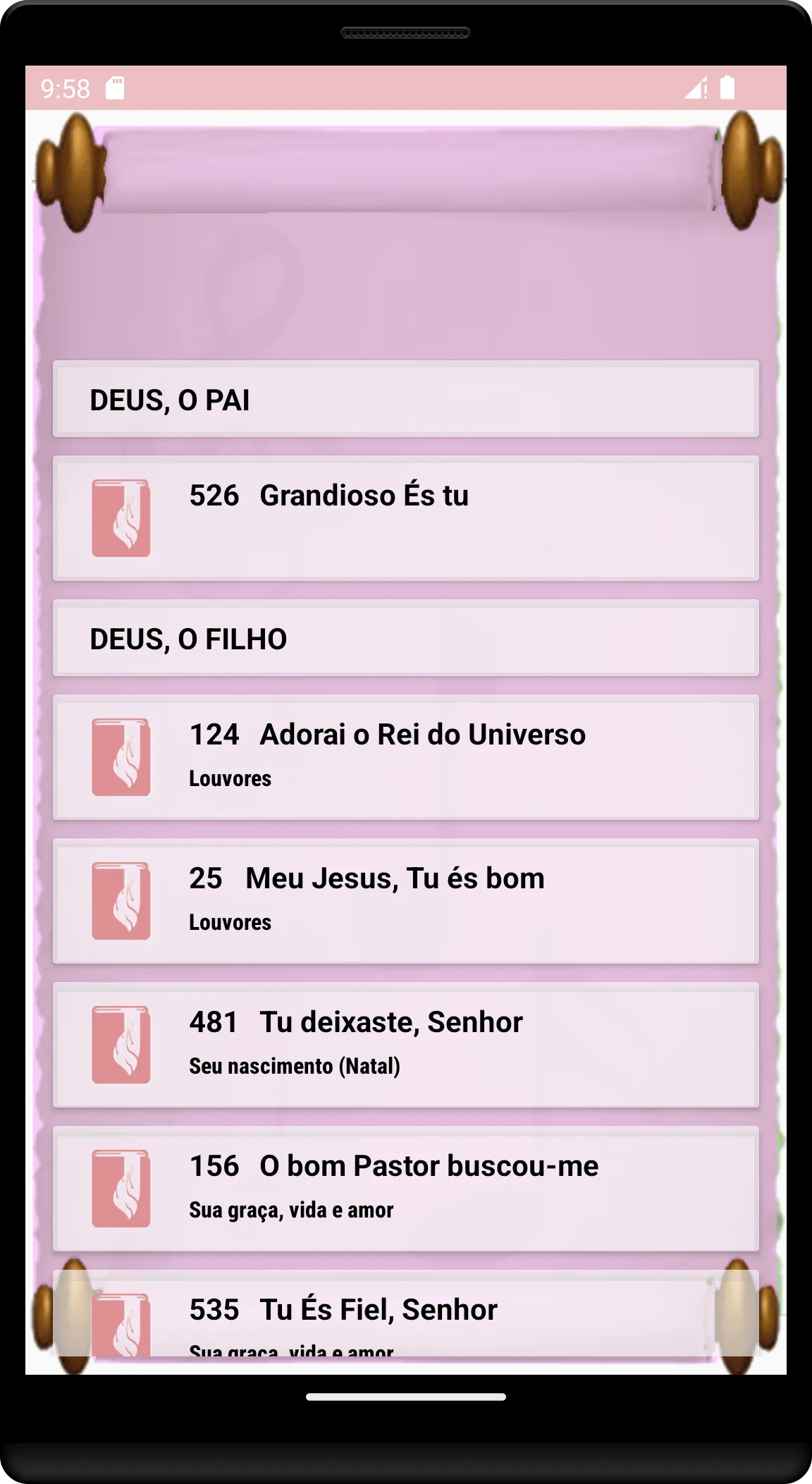 Harpa Cristã da Mulher | Indus Appstore | Screenshot