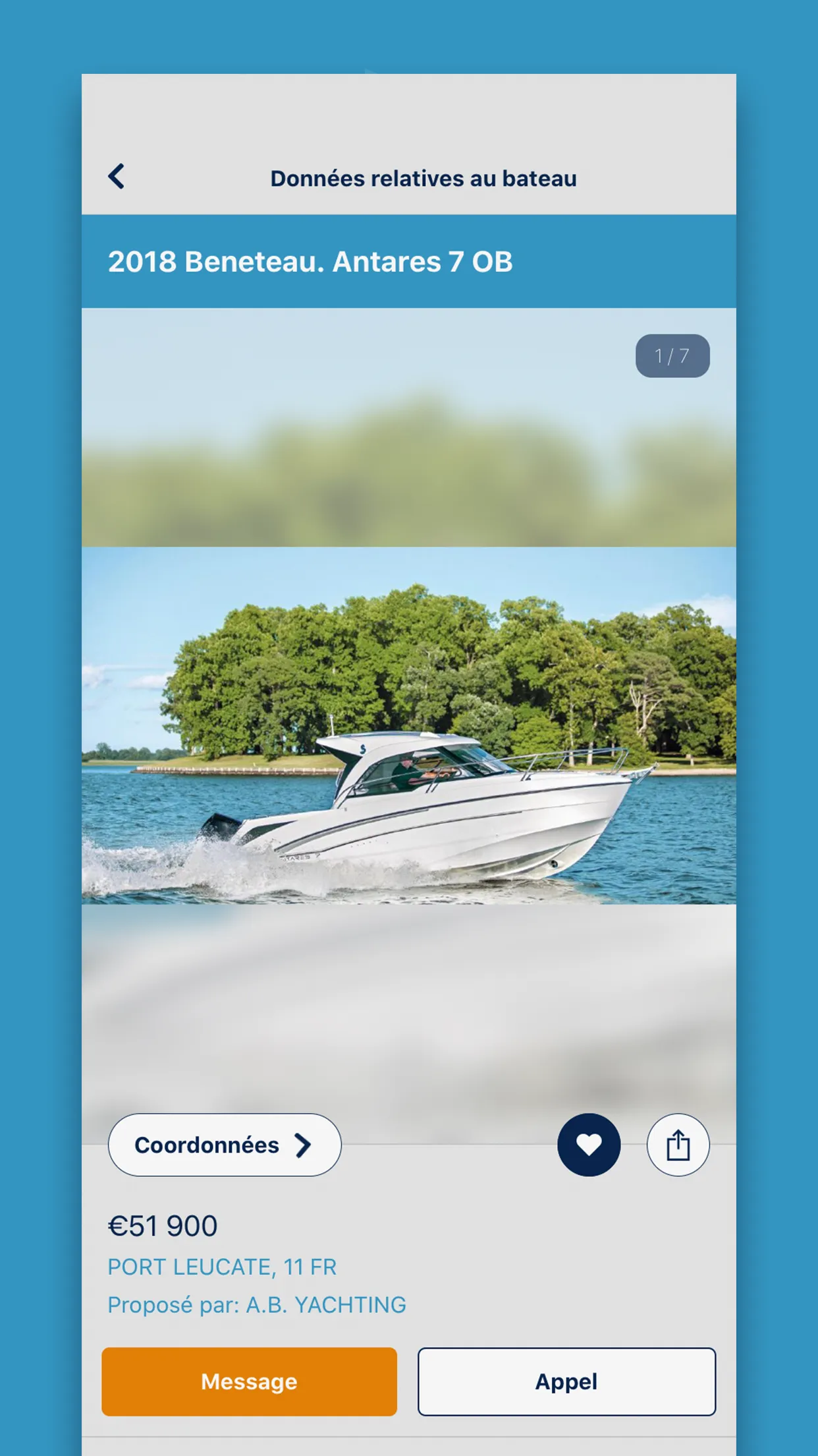 Annonces du Bateau occasion | Indus Appstore | Screenshot