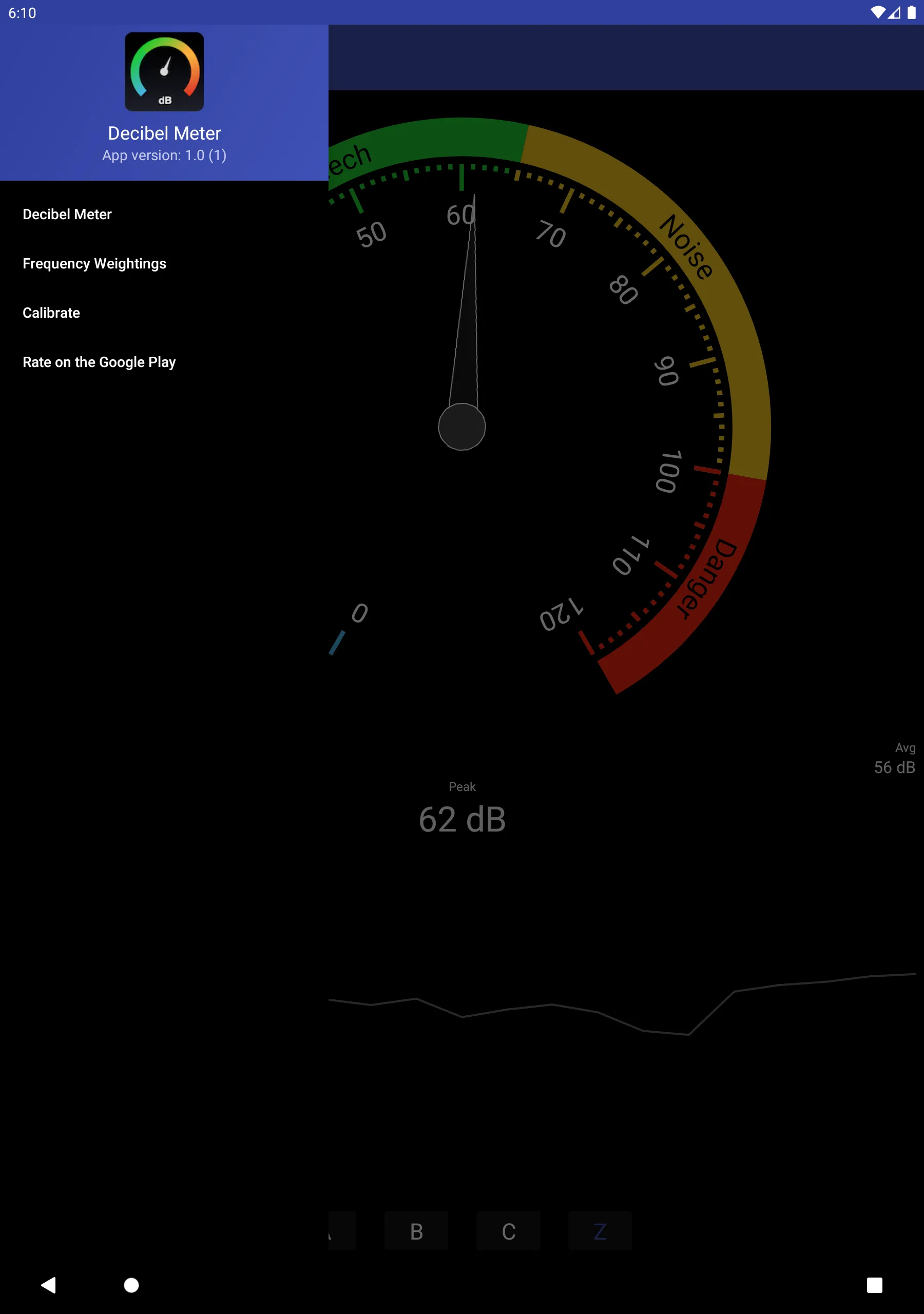 Decibel Meter | Indus Appstore | Screenshot