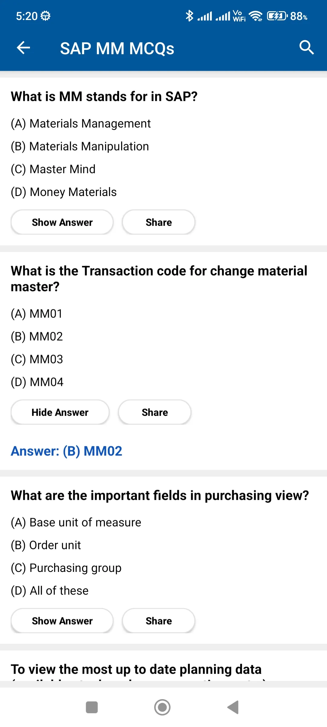 SAP Guide | Indus Appstore | Screenshot