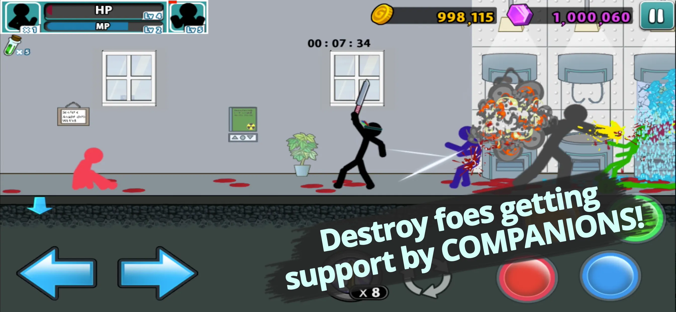 Anger of stick 5 : zombie | Indus Appstore | Screenshot