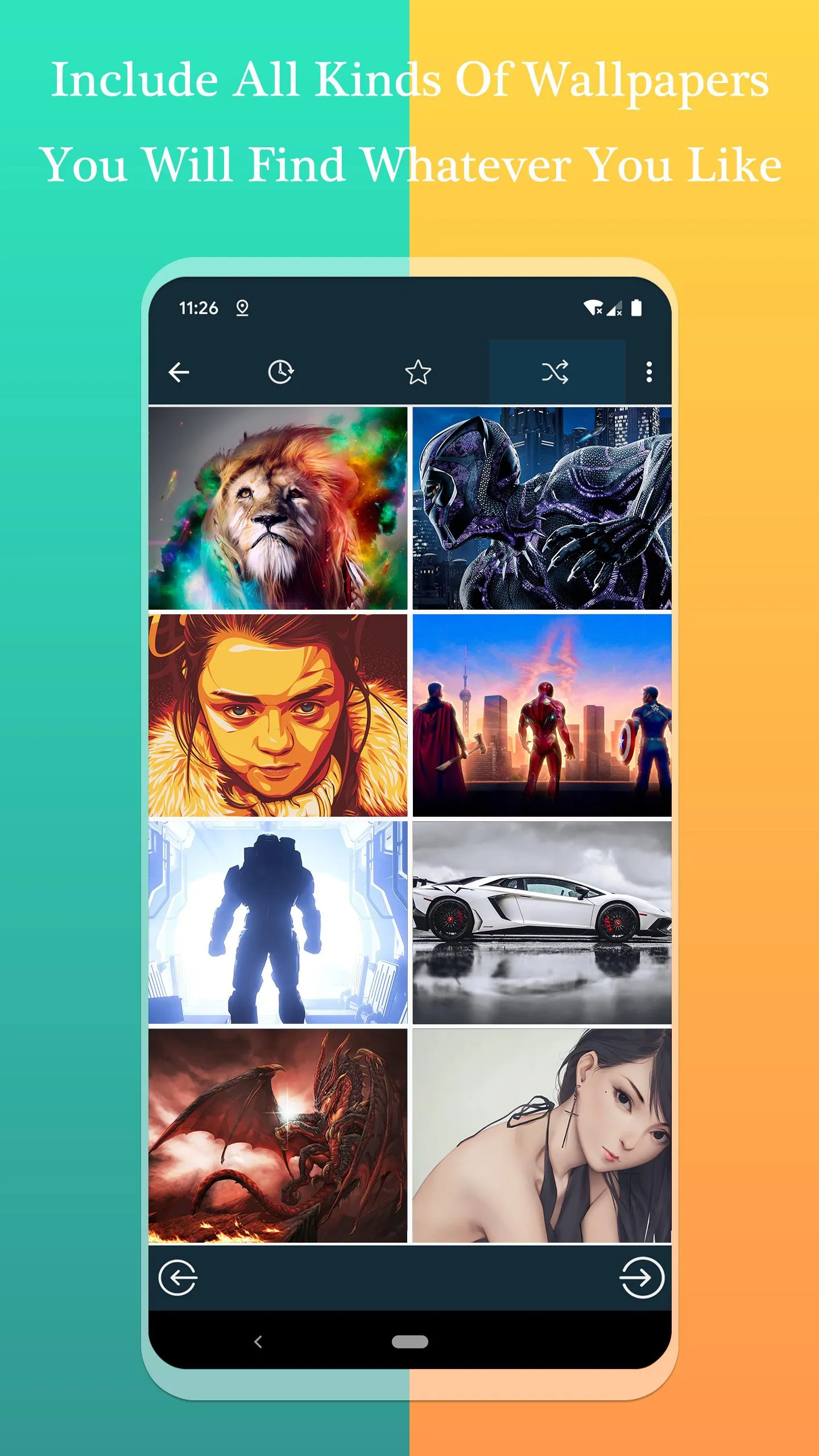 100,000+ HD 4K Wallpapers & Ba | Indus Appstore | Screenshot