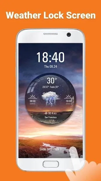 Amber Weather | Indus Appstore | Screenshot