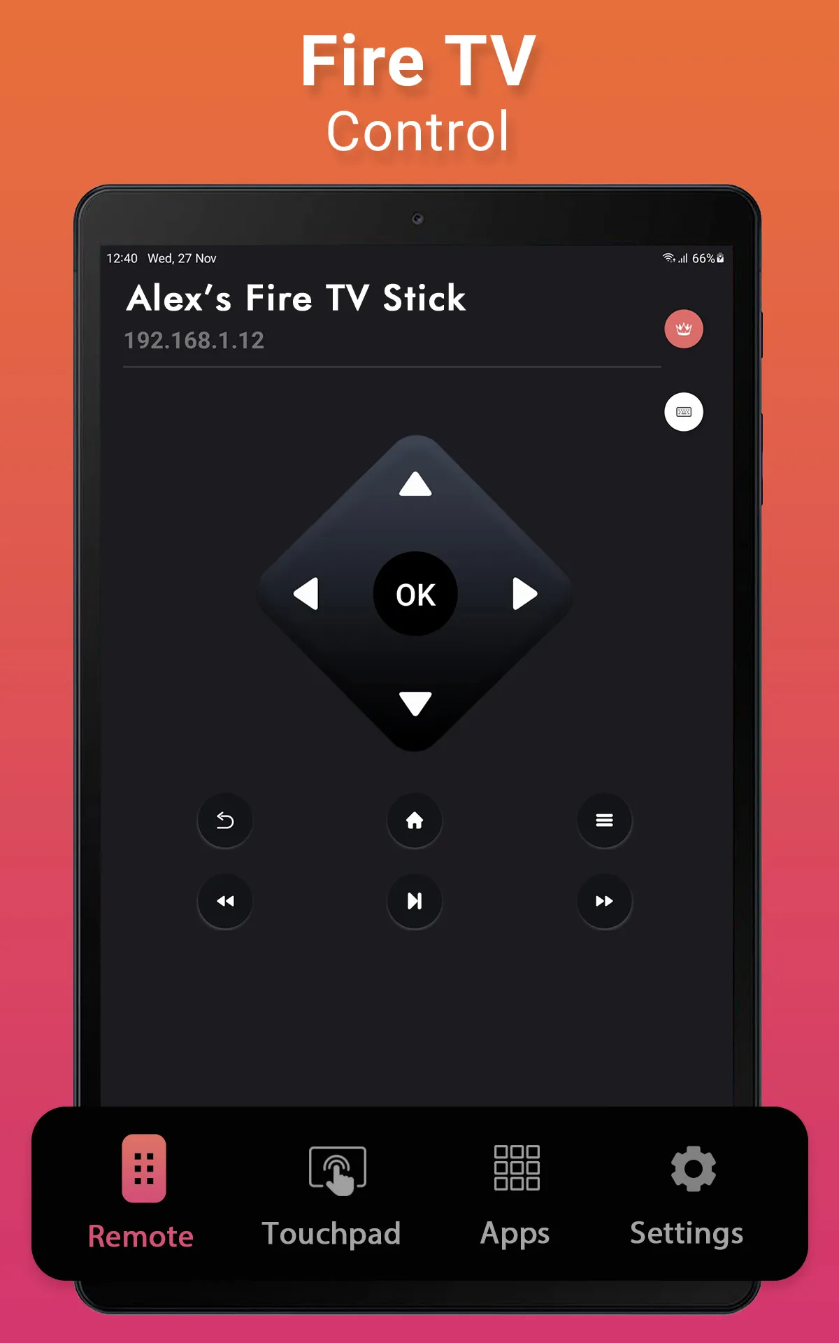 Remote for Fire TV - FireStick | Indus Appstore | Screenshot