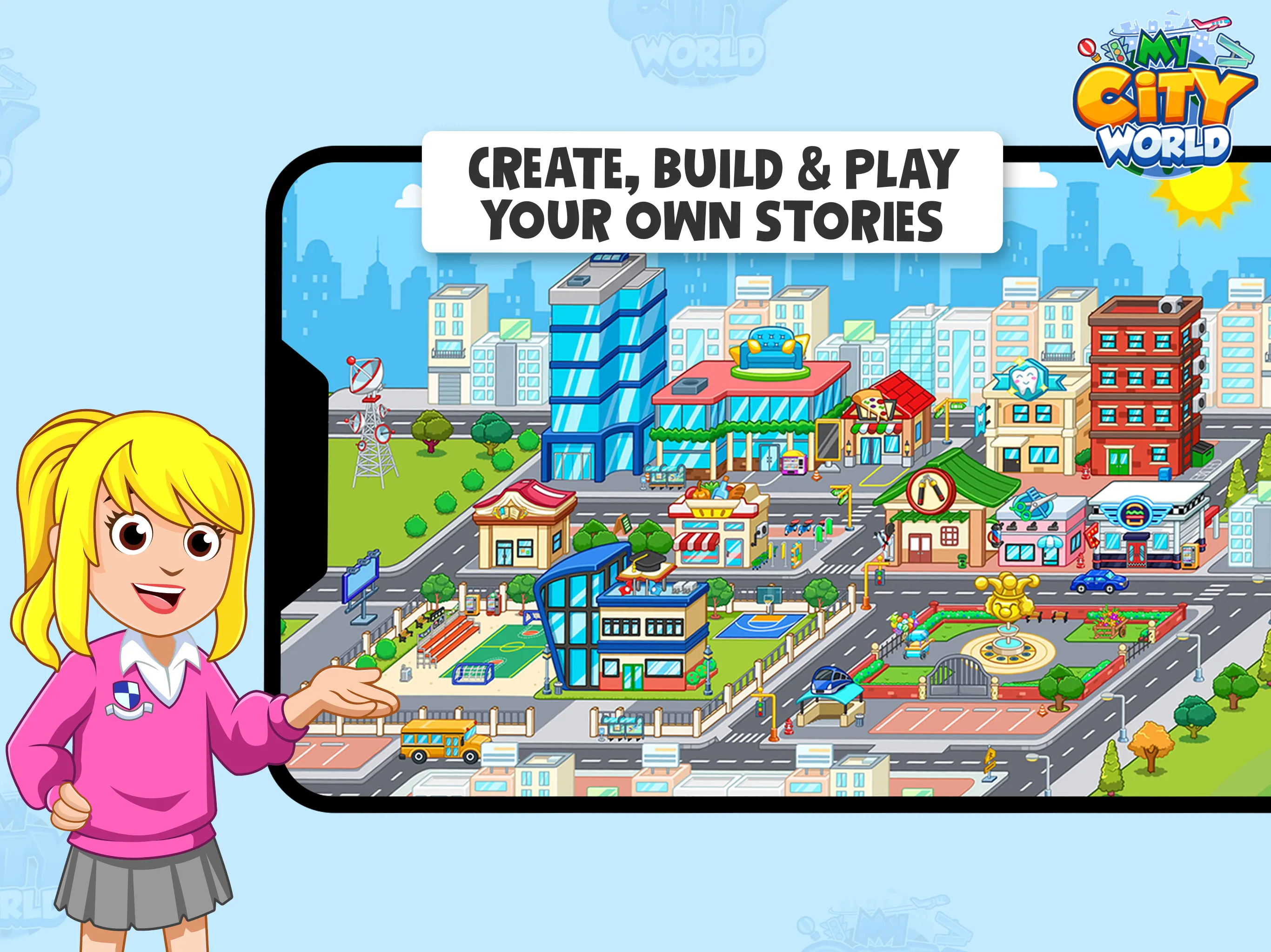 My Town World - Mega City | Indus Appstore | Screenshot