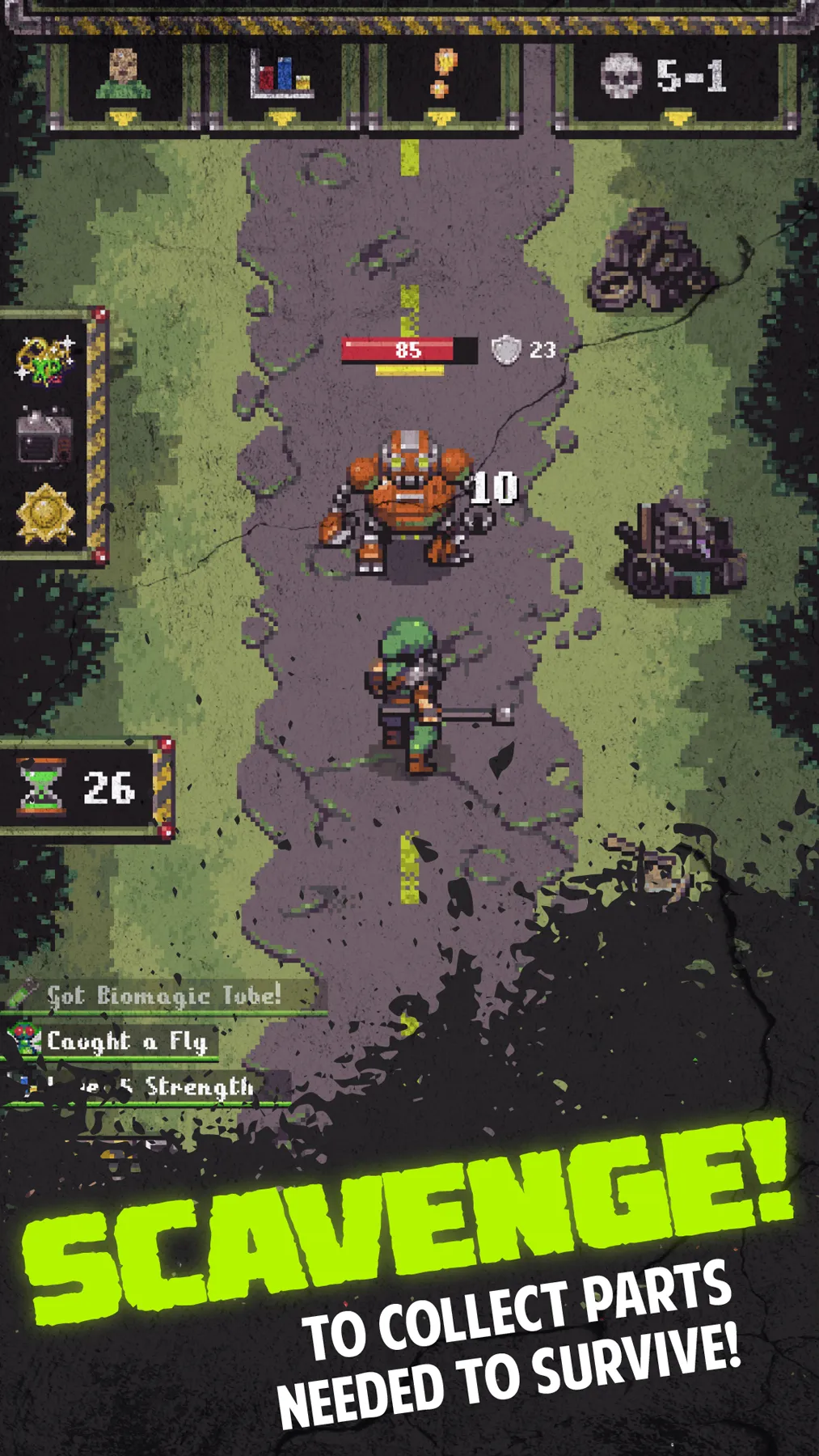 Idle Atomic: RPG Survival | Indus Appstore | Screenshot