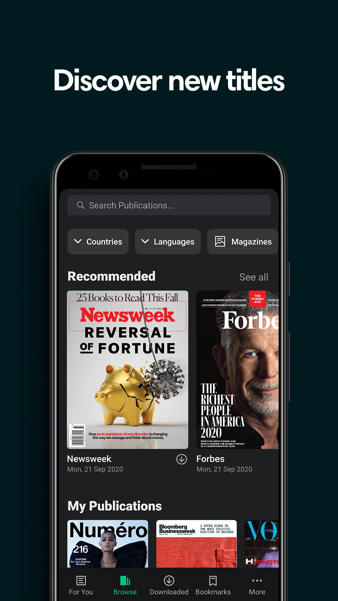 PressReader: News & Magazines | Indus Appstore | Screenshot