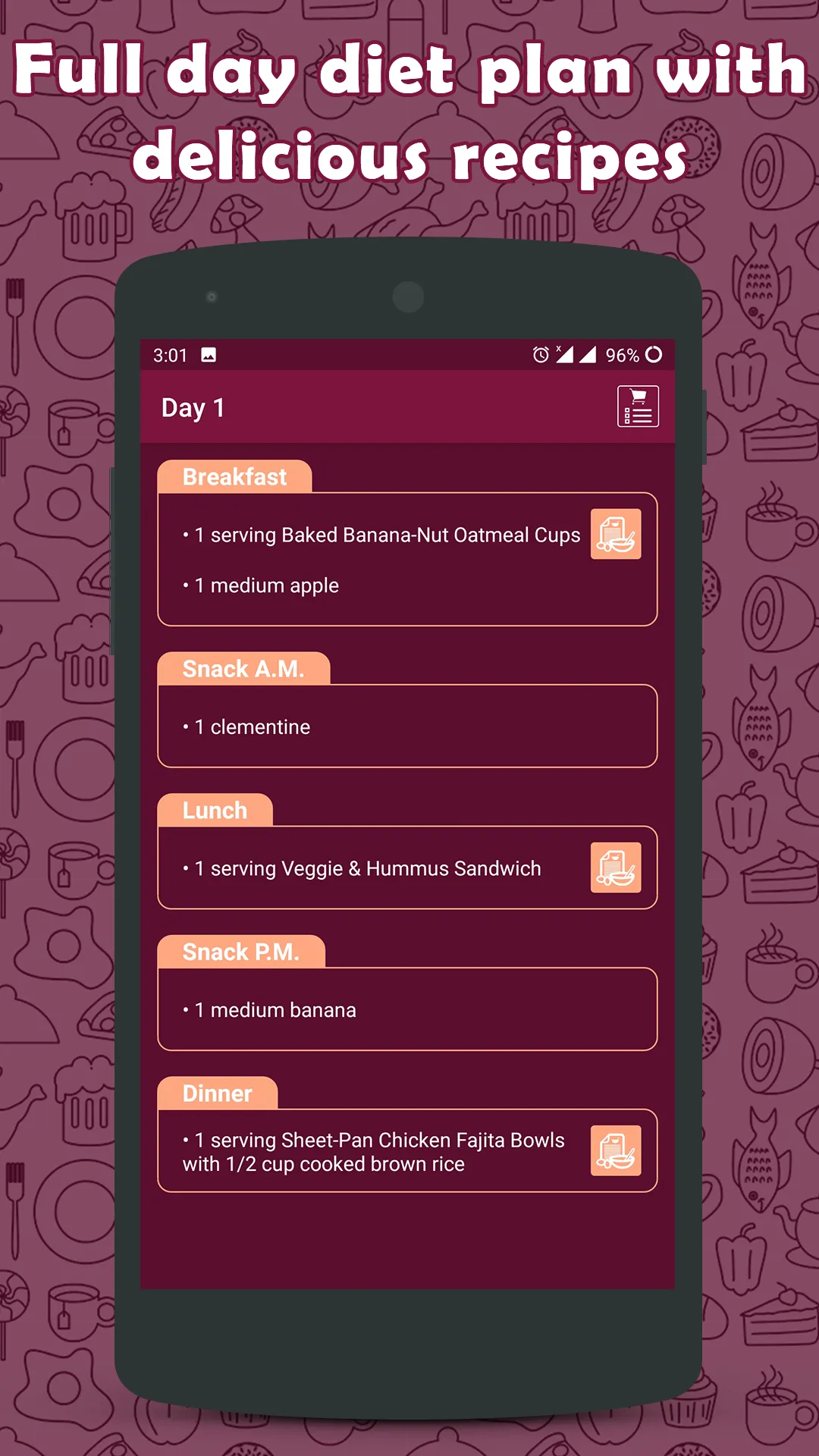 Diet plan for 7 days (only 120 | Indus Appstore | Screenshot