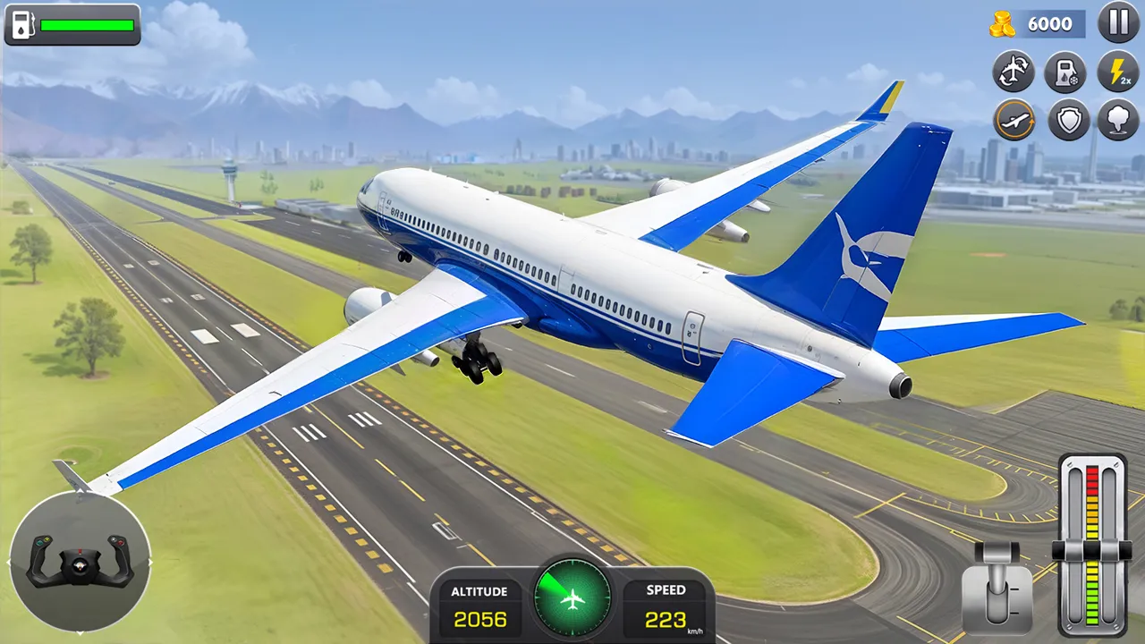 Flight Sim 3D: Airplane Games | Indus Appstore | Screenshot