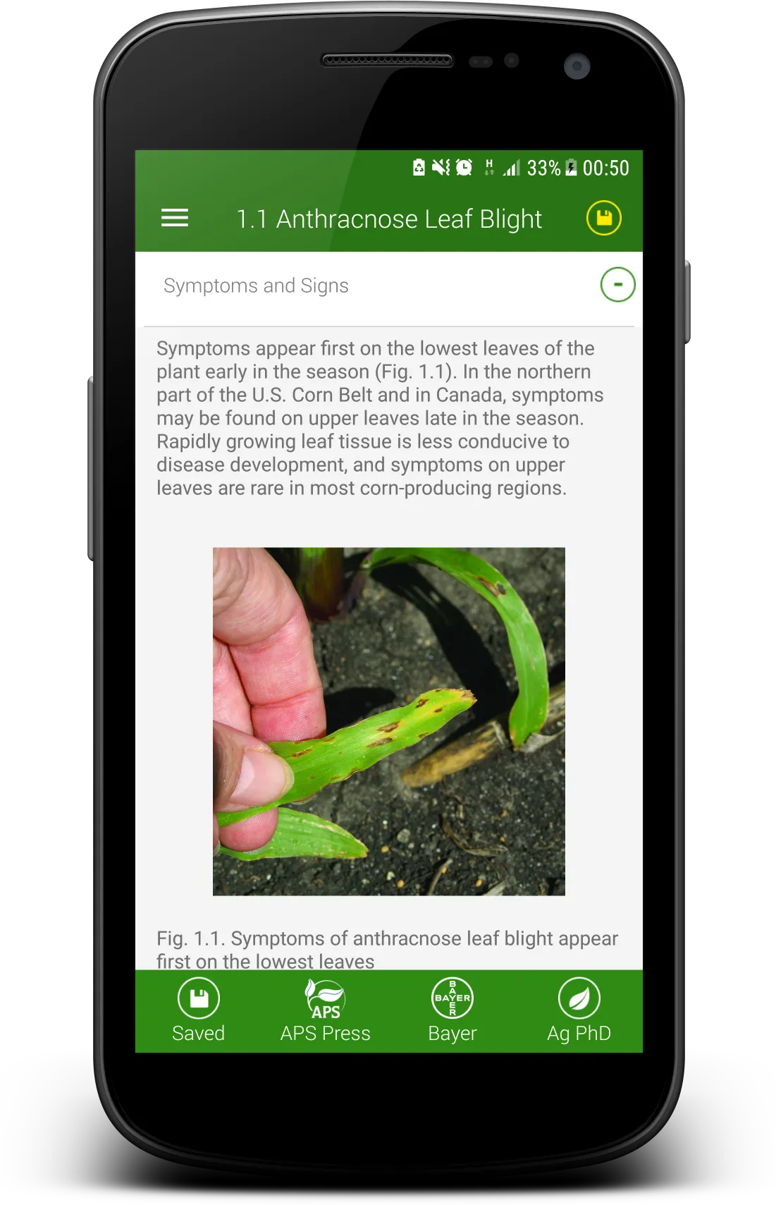 Ag PhD Corn Diseases | Indus Appstore | Screenshot