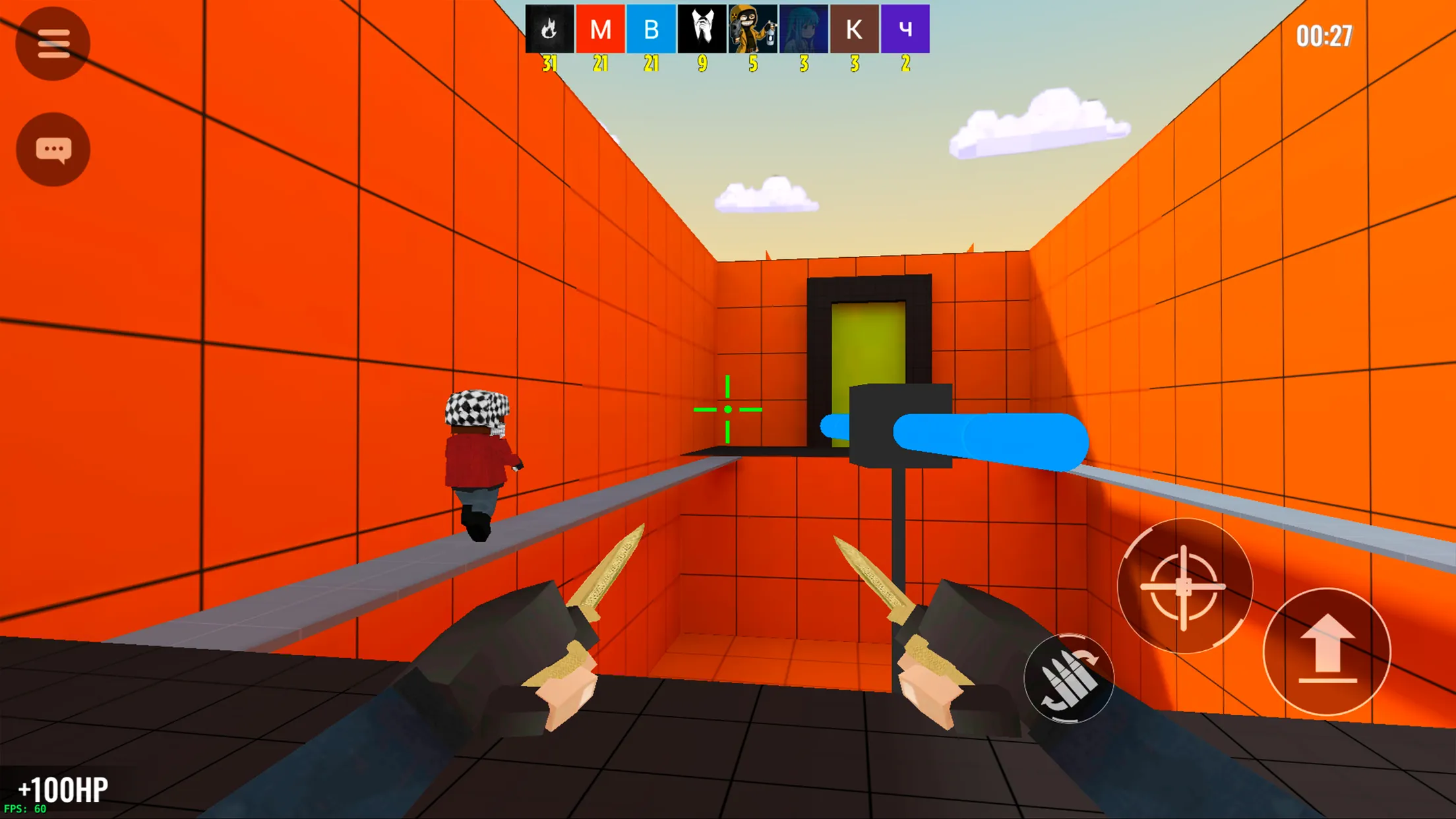 BLOCKFIELD — PvP Pixel Shooter | Indus Appstore | Screenshot