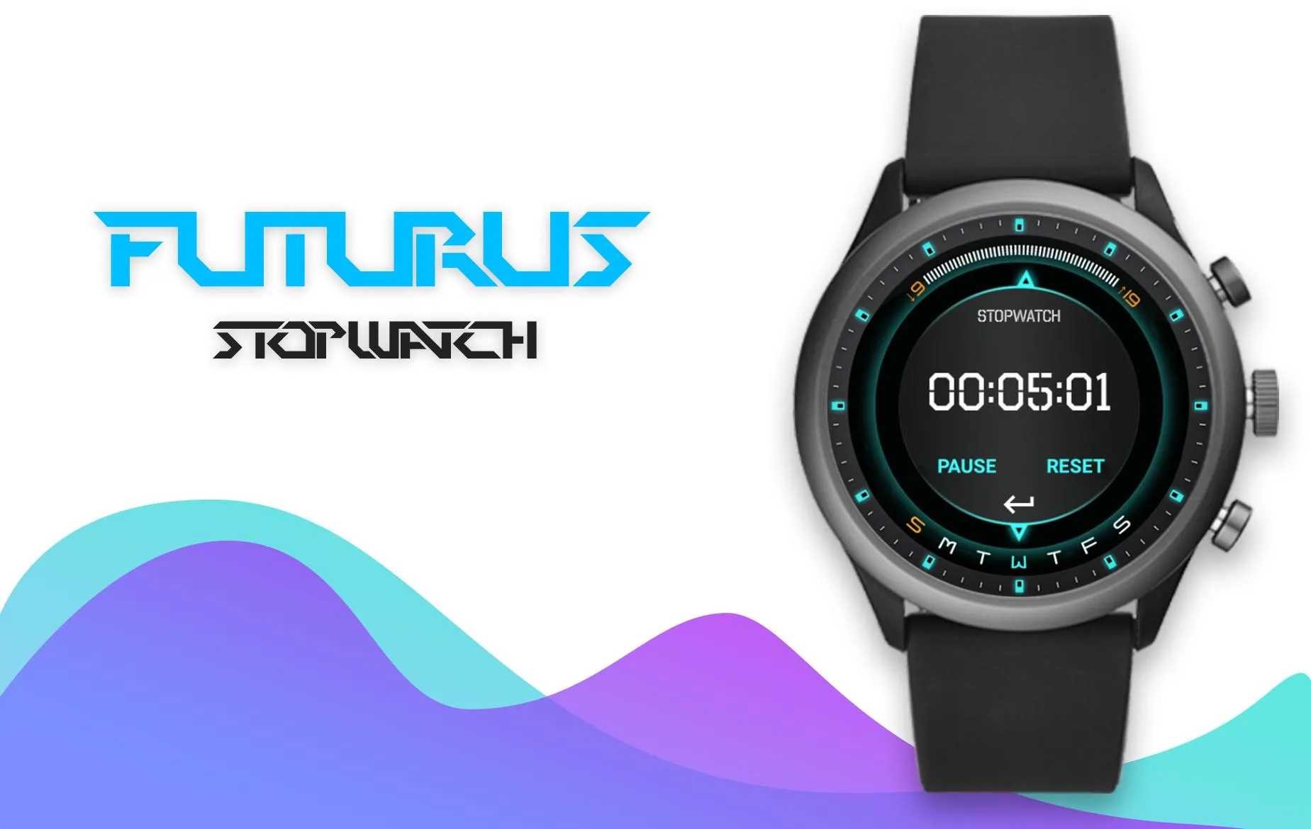 Futurus Watch Face | Indus Appstore | Screenshot