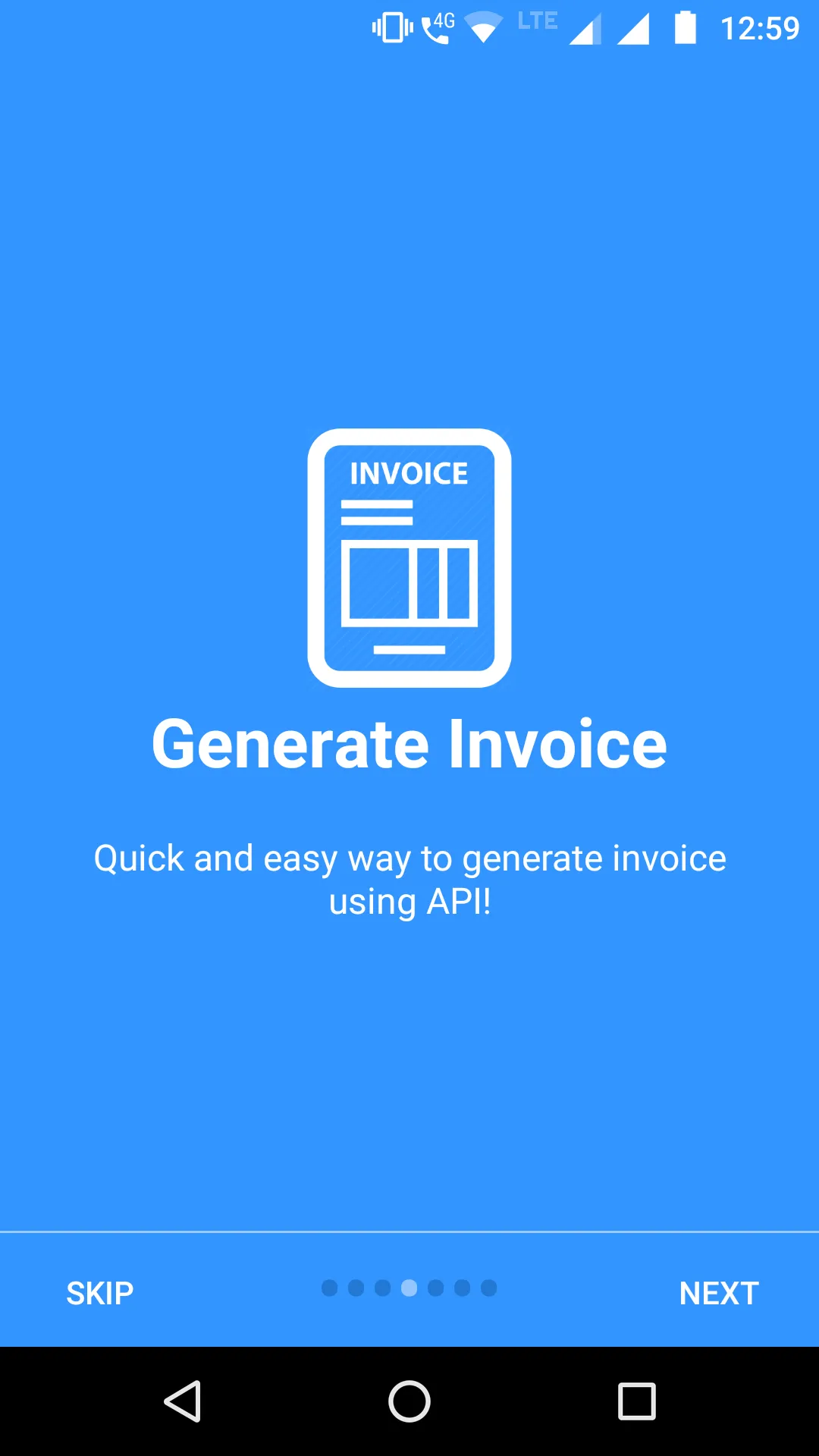 INVOIZR | Indus Appstore | Screenshot