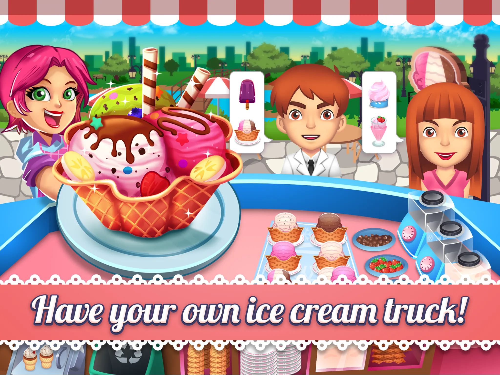 My Ice Cream Shop: Time Manage | Indus Appstore | Screenshot