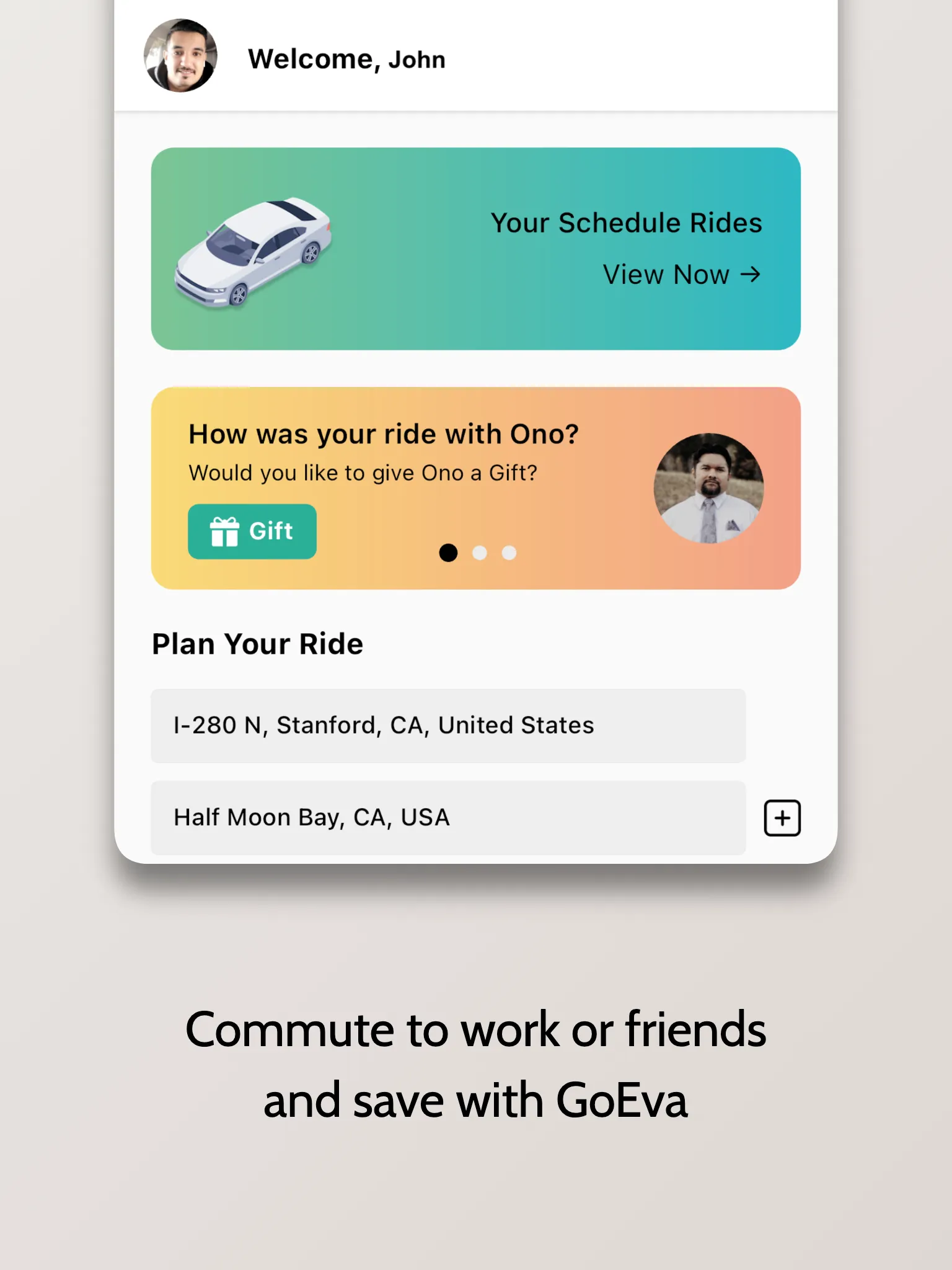 GoEva, Safe & Affordable Rides | Indus Appstore | Screenshot