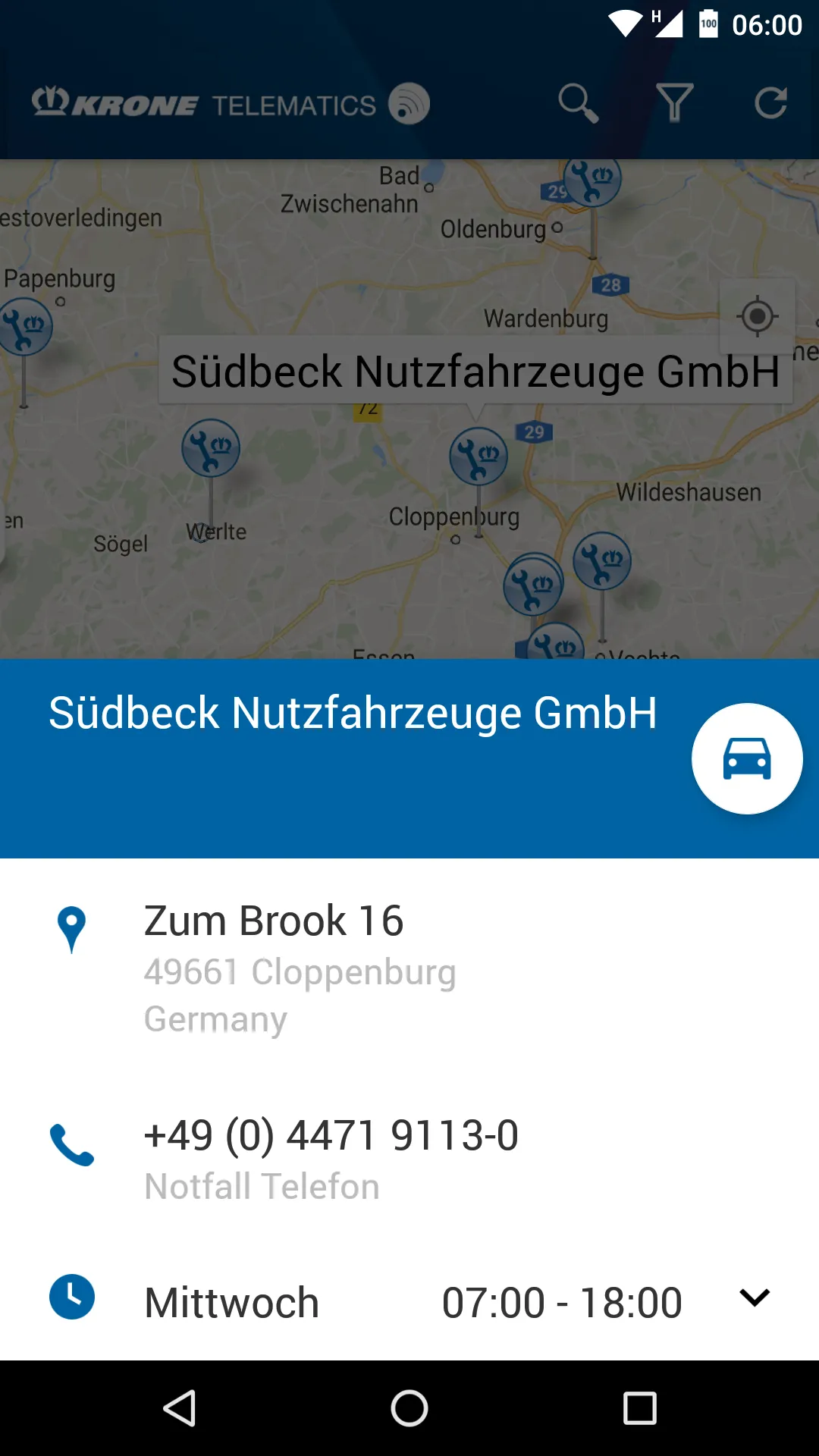 KRONE Telematics | Indus Appstore | Screenshot