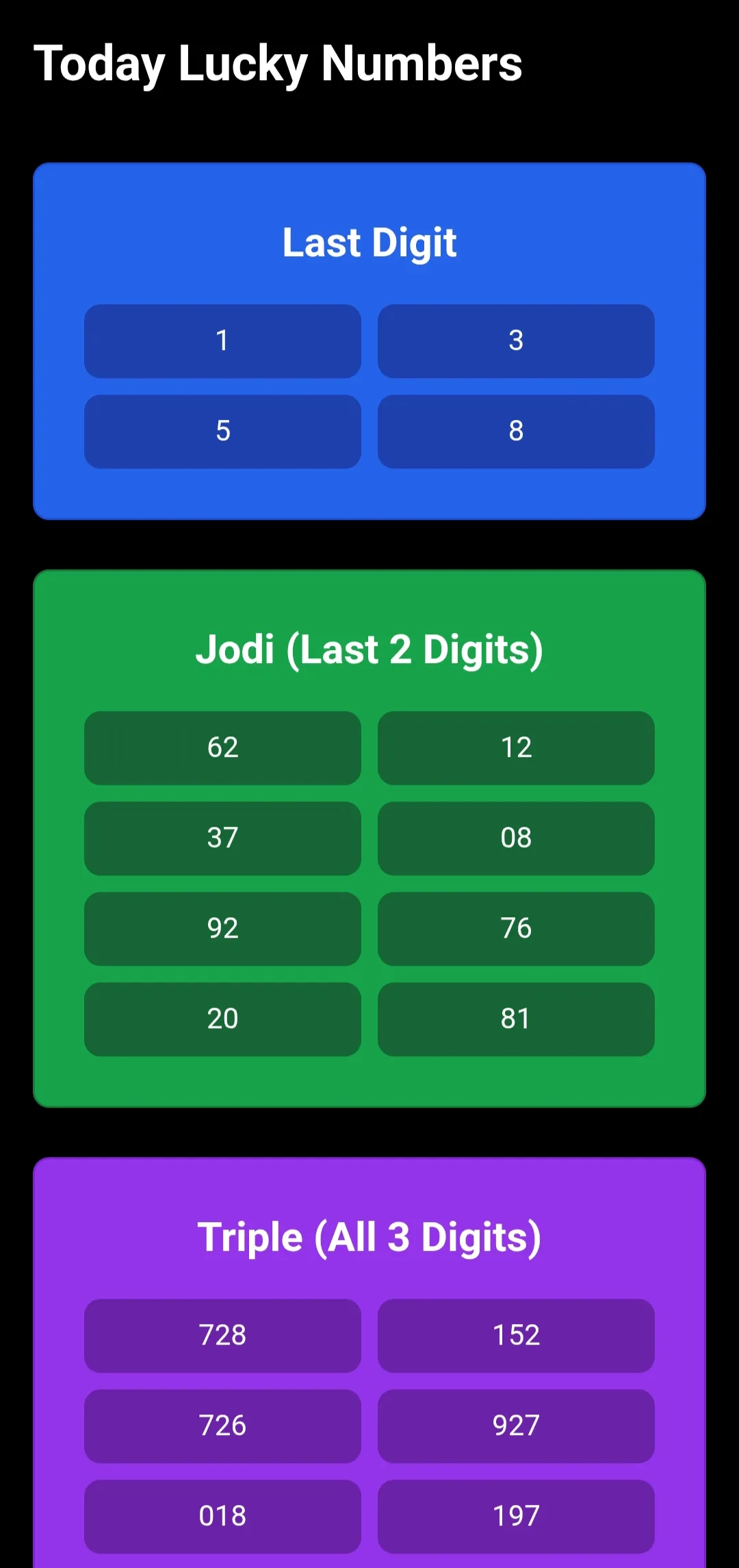 Last Digit-Dear Lottery | Indus Appstore | Screenshot