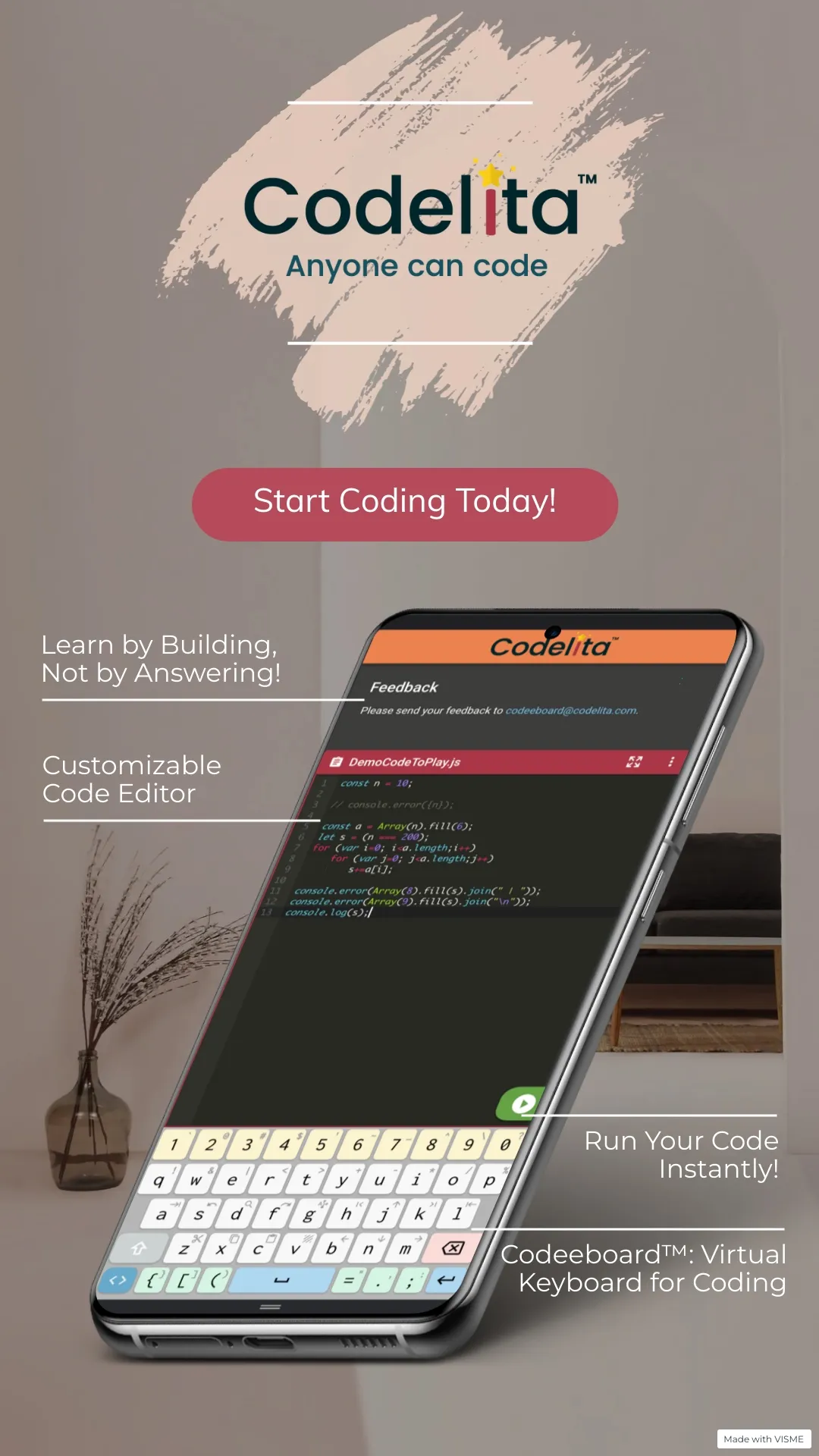 Codelita: Anyone Can Code | Indus Appstore | Screenshot