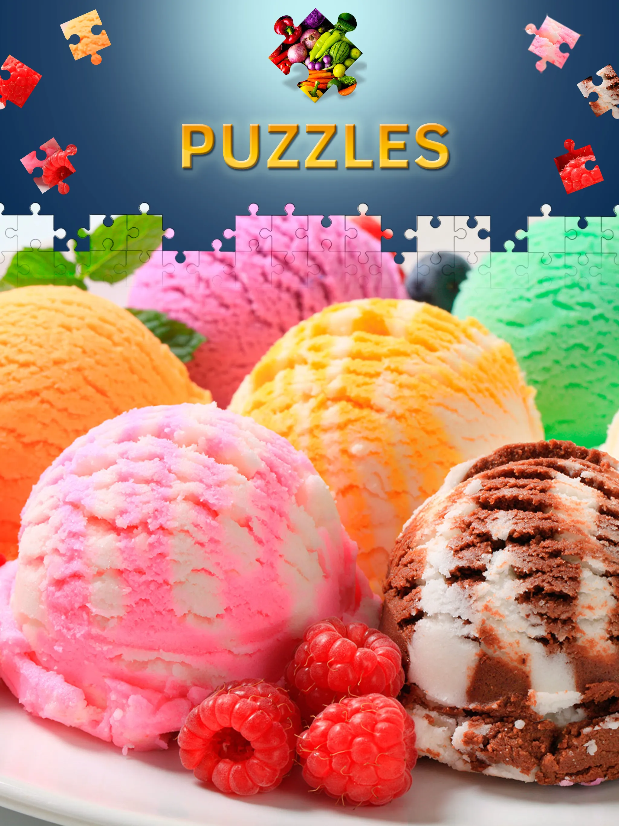 Food Jigsaw Puzzles | Indus Appstore | Screenshot