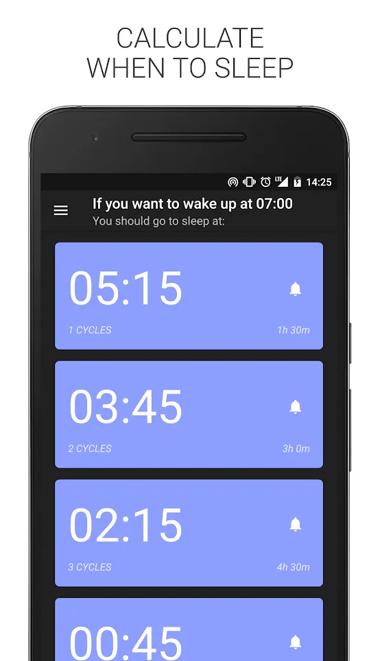 Sleep Time - Cycle Alarm Timer | Indus Appstore | Screenshot