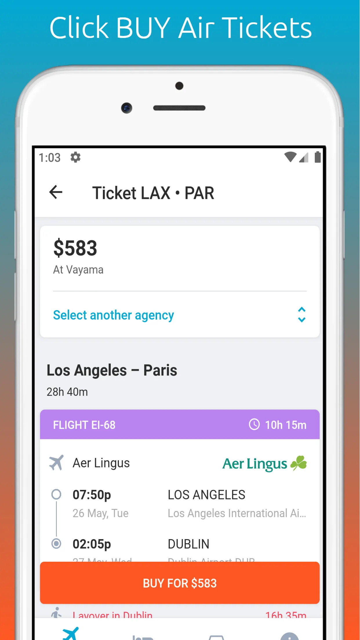 Low Fare Flights | Indus Appstore | Screenshot