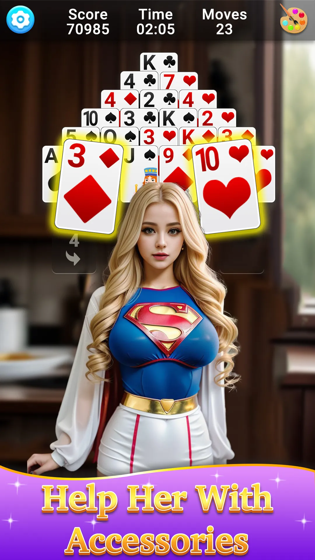 Solitaire Collection Girls | Indus Appstore | Screenshot