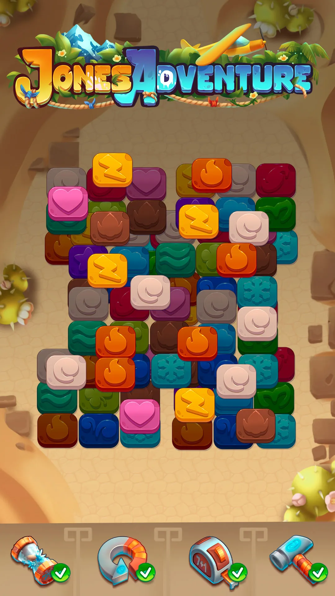 Jones Tile Match Adventure | Indus Appstore | Screenshot