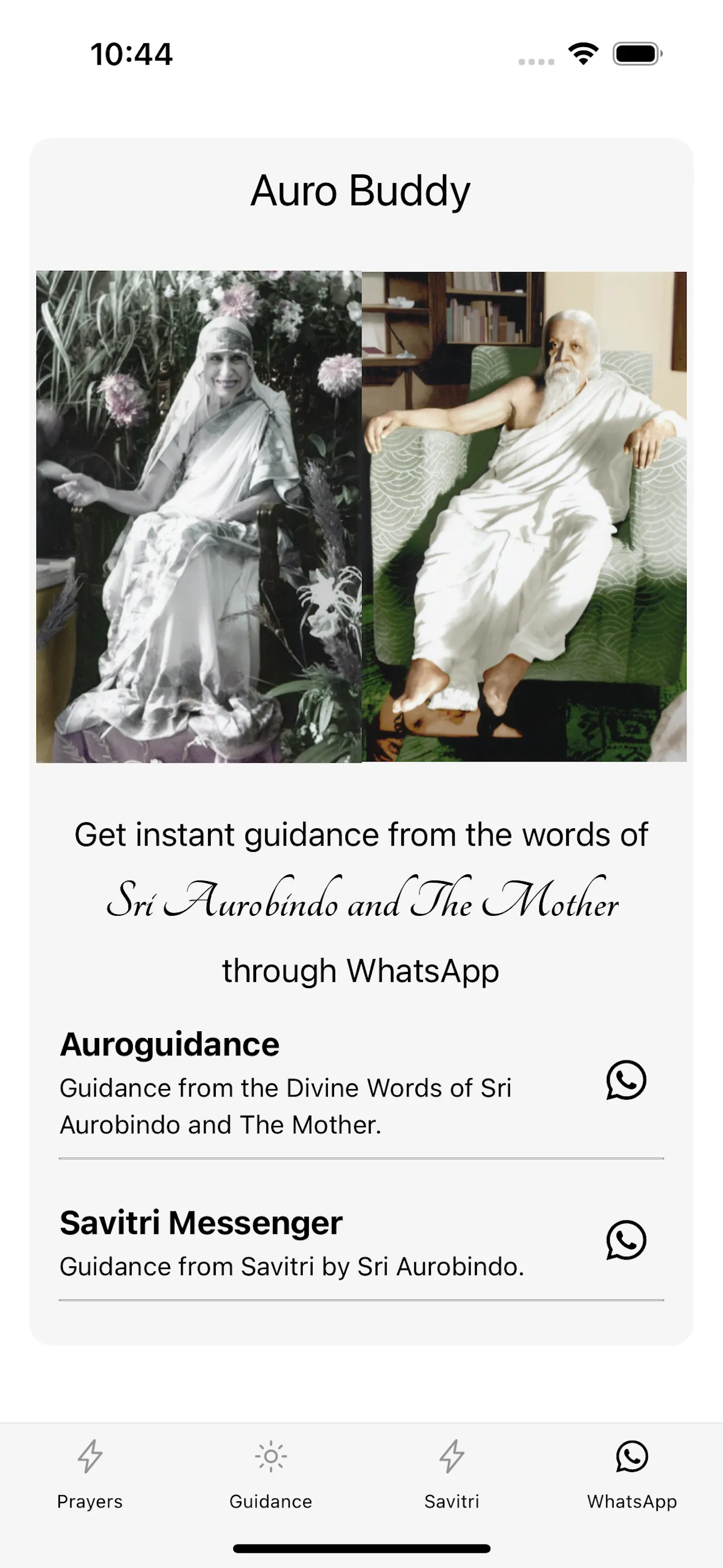 Inner Guidance - Sri Aurobindo | Indus Appstore | Screenshot