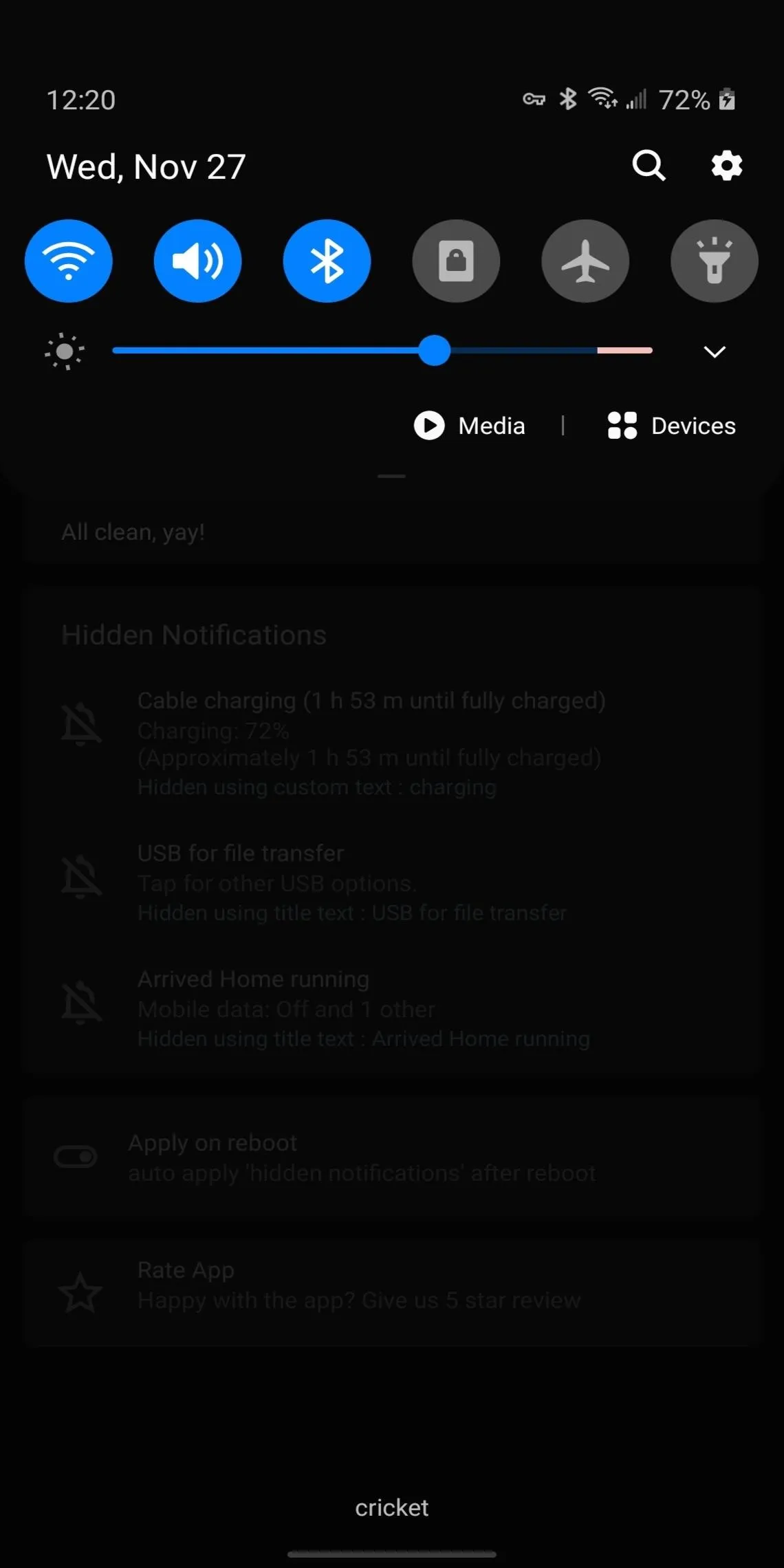 TidyPanel Notification Blocker | Indus Appstore | Screenshot