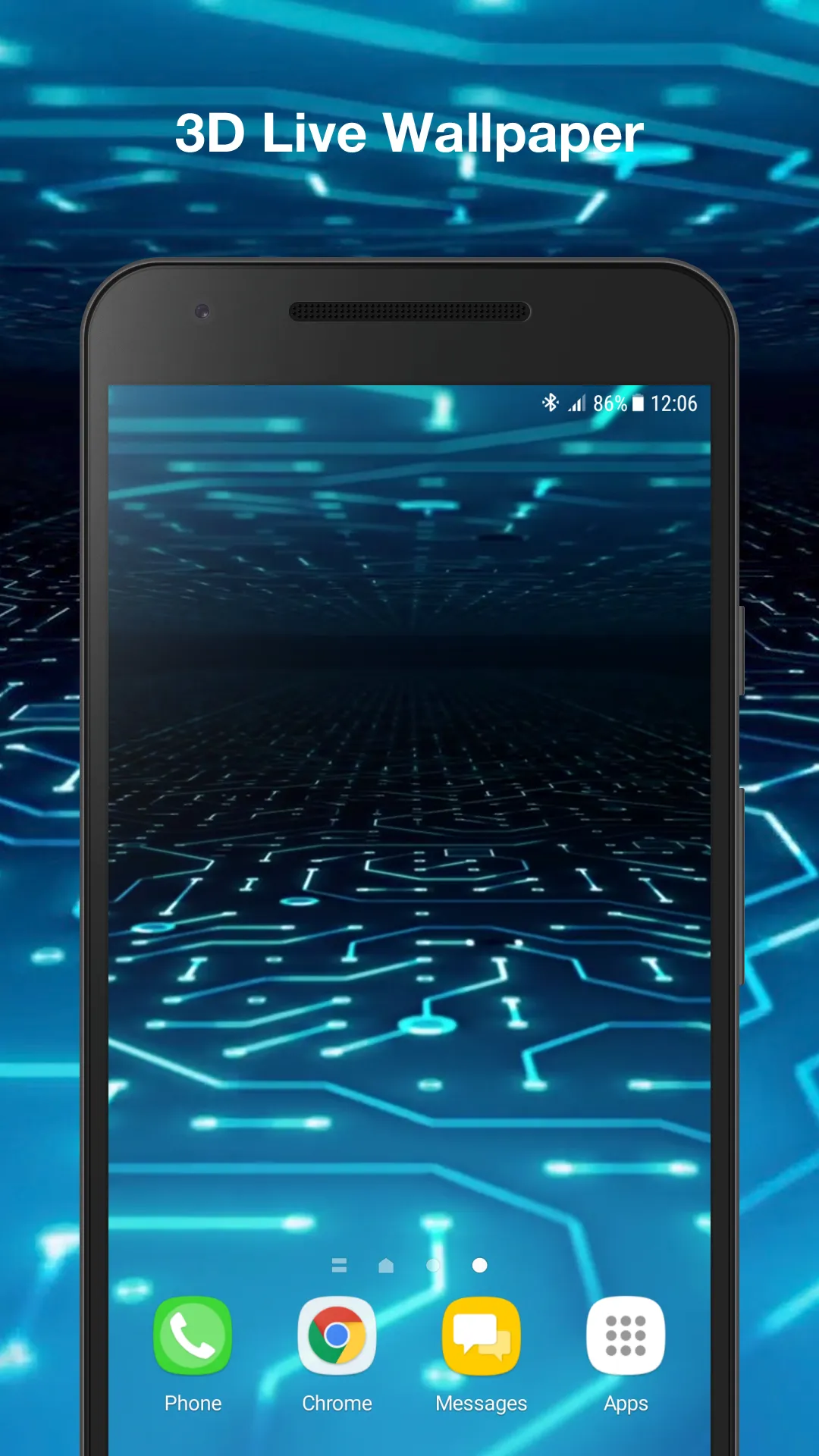 Circuit Board Live Wallpaper | Indus Appstore | Screenshot