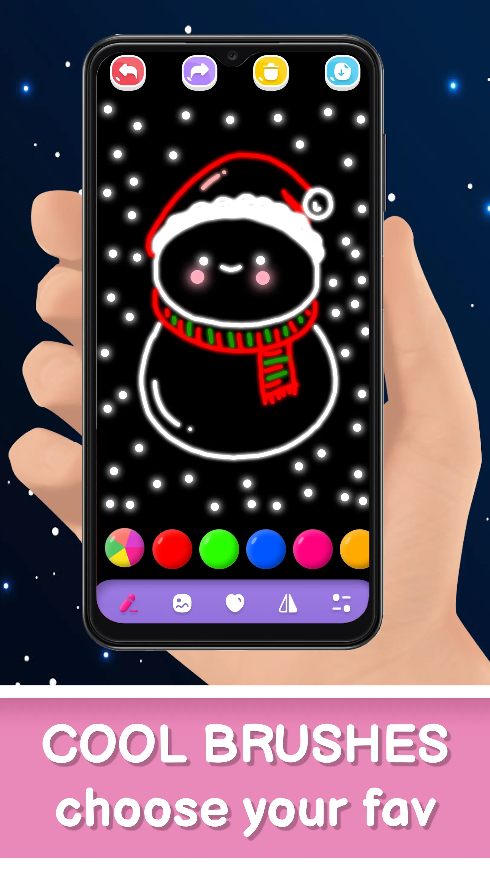 Magic Doodle Art - Neon Glow | Indus Appstore | Screenshot