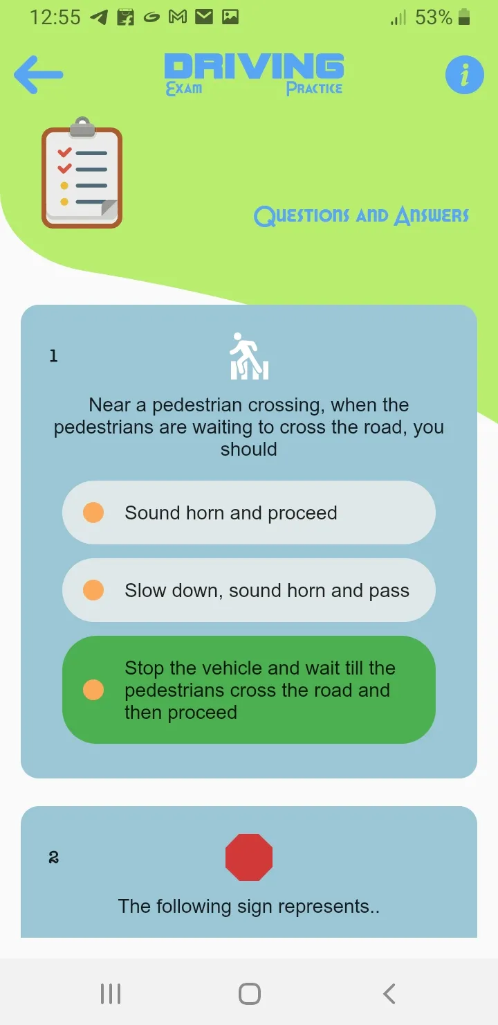 Driving Exam Practice | Indus Appstore | Screenshot