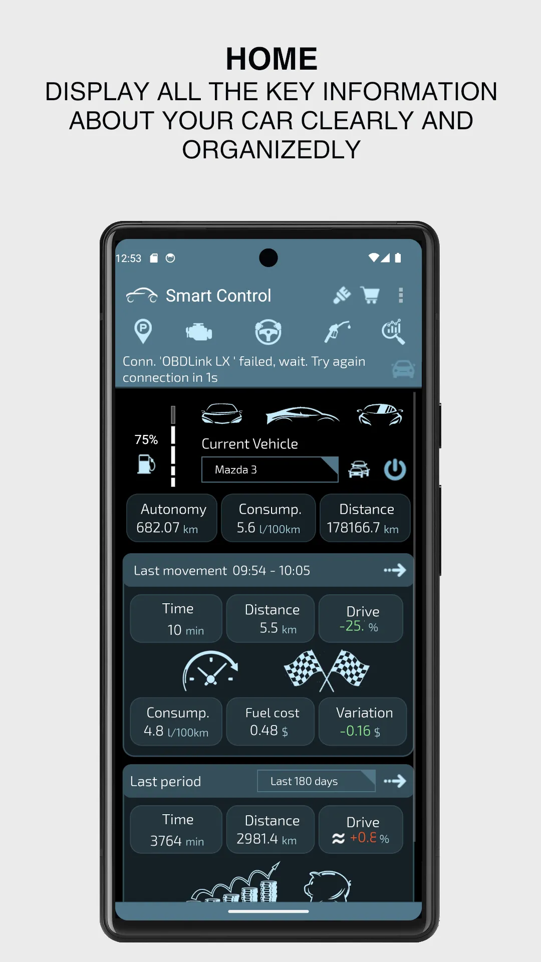 SmartControl OBD2: Car Scanner | Indus Appstore | Screenshot