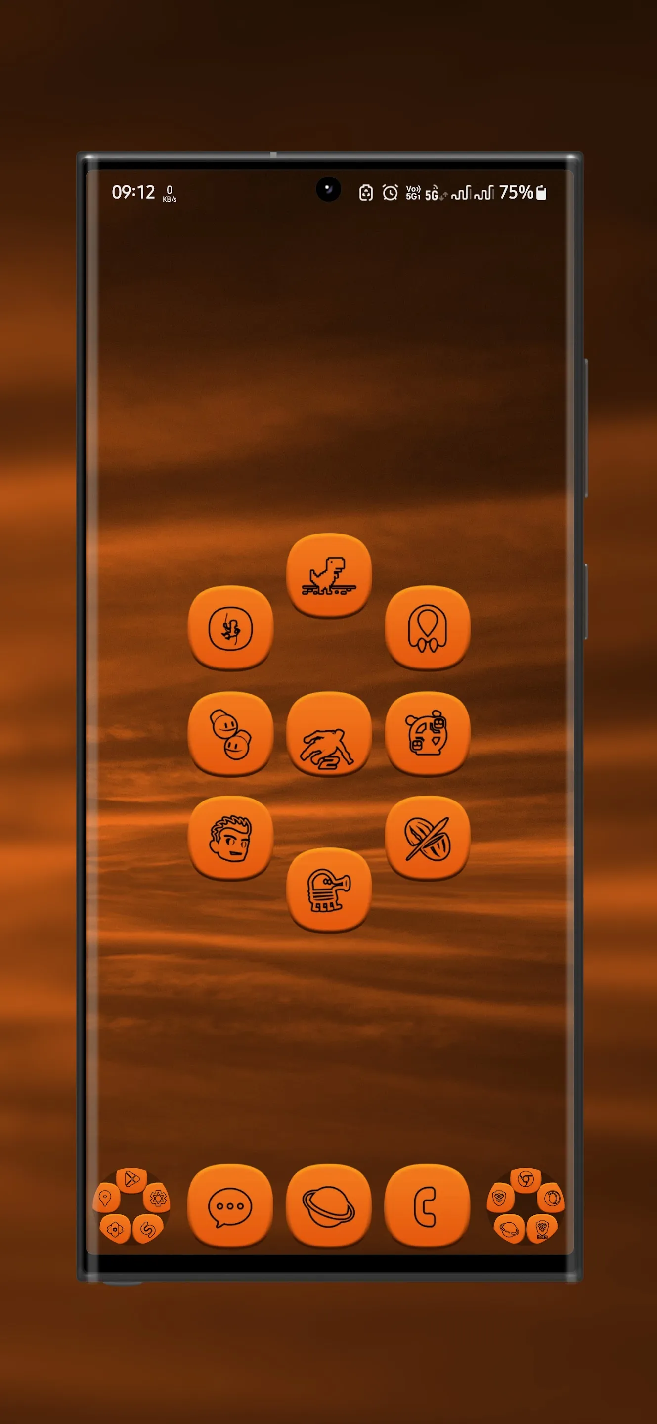 Saffron India Icon Pack | Indus Appstore | Screenshot