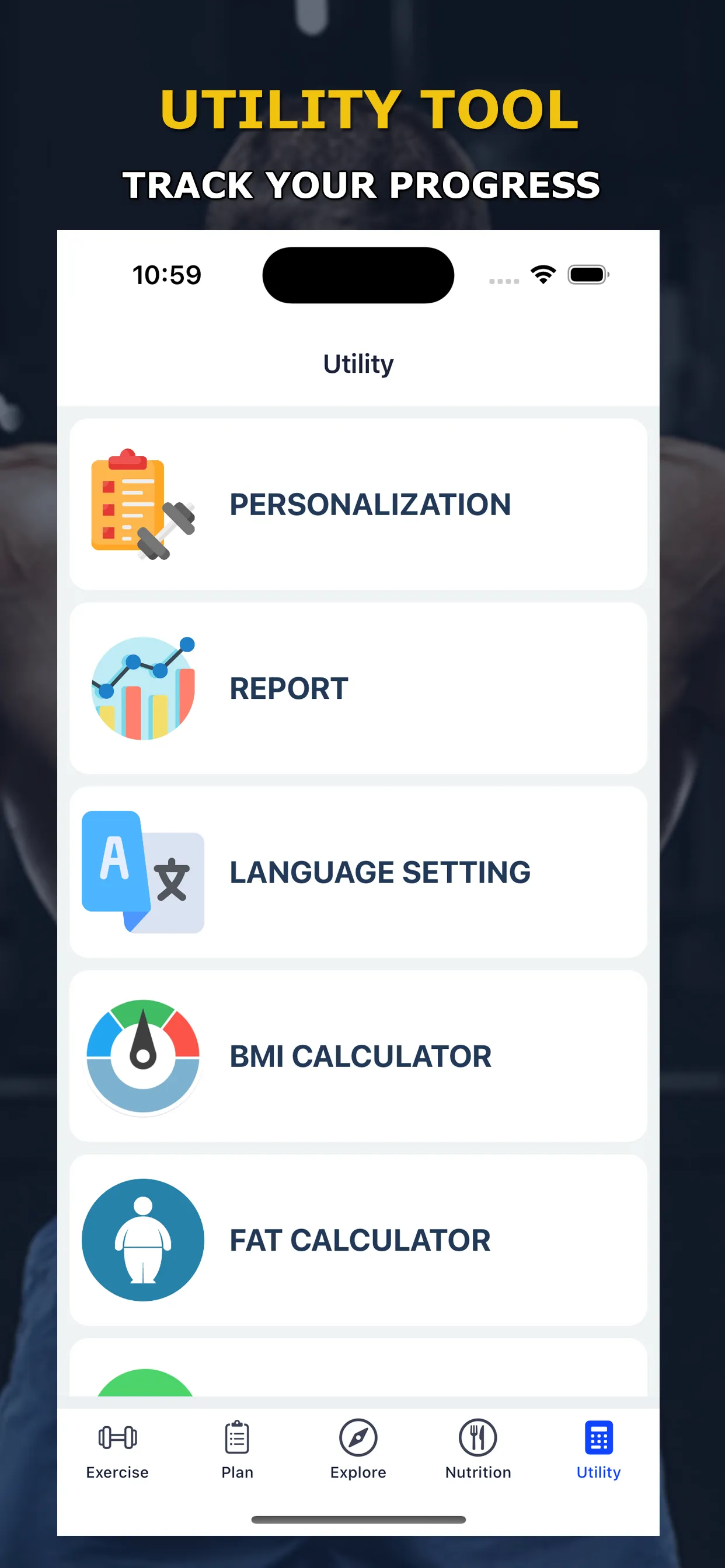 Gym Home Workout: Bodybuidling | Indus Appstore | Screenshot