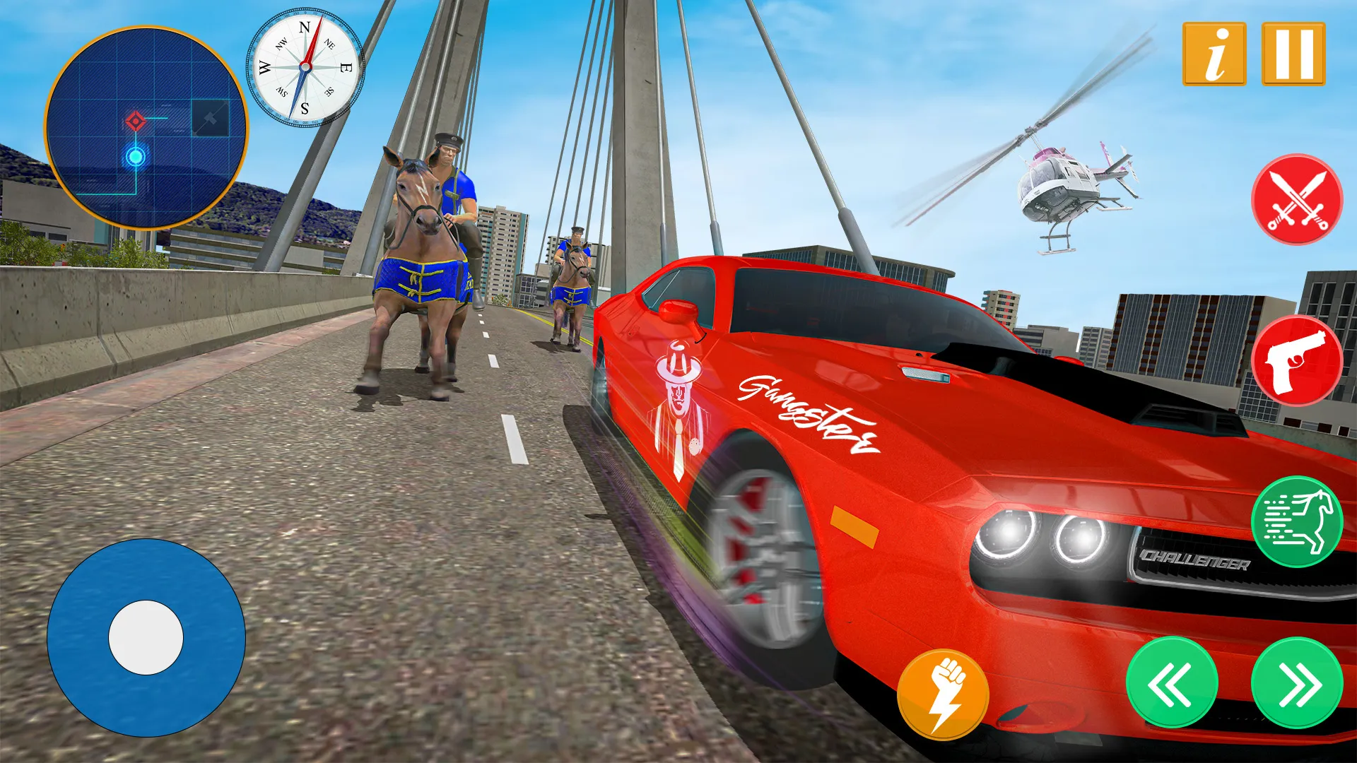 Thief Police Game Horse Chase | Indus Appstore | Screenshot
