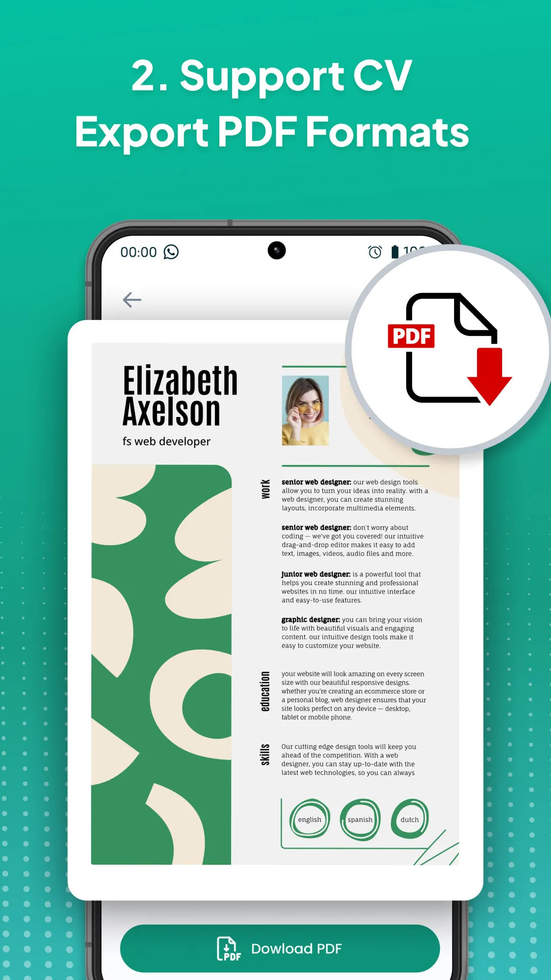 Resume Builder - AI CV Maker | Indus Appstore | Screenshot