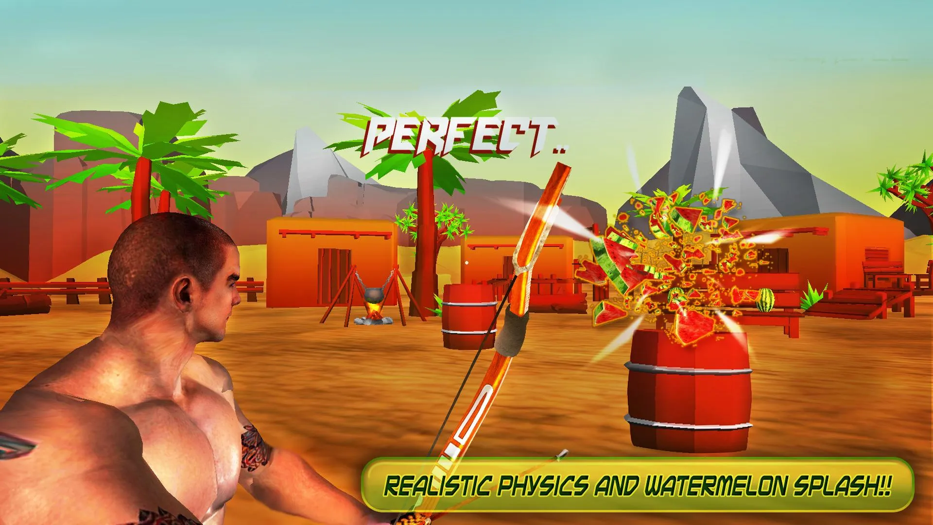 Watermelon Shooting : Archery | Indus Appstore | Screenshot