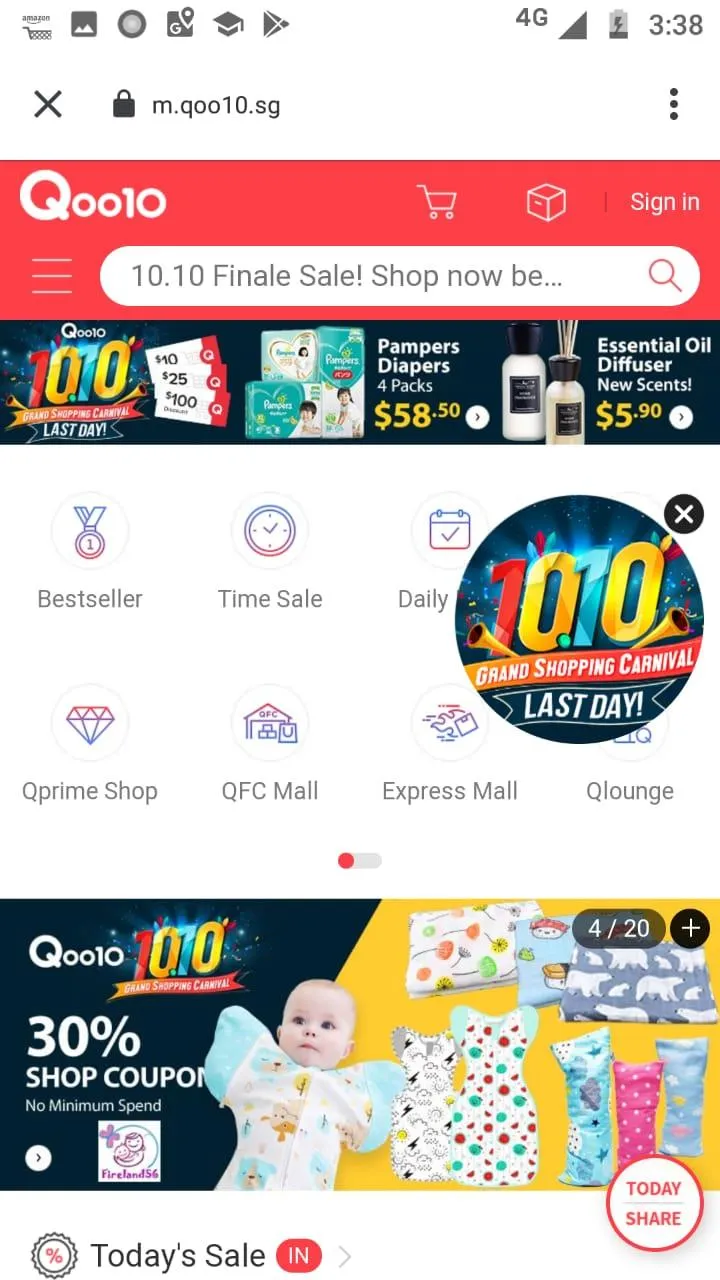 Singapore Shopping App | Indus Appstore | Screenshot