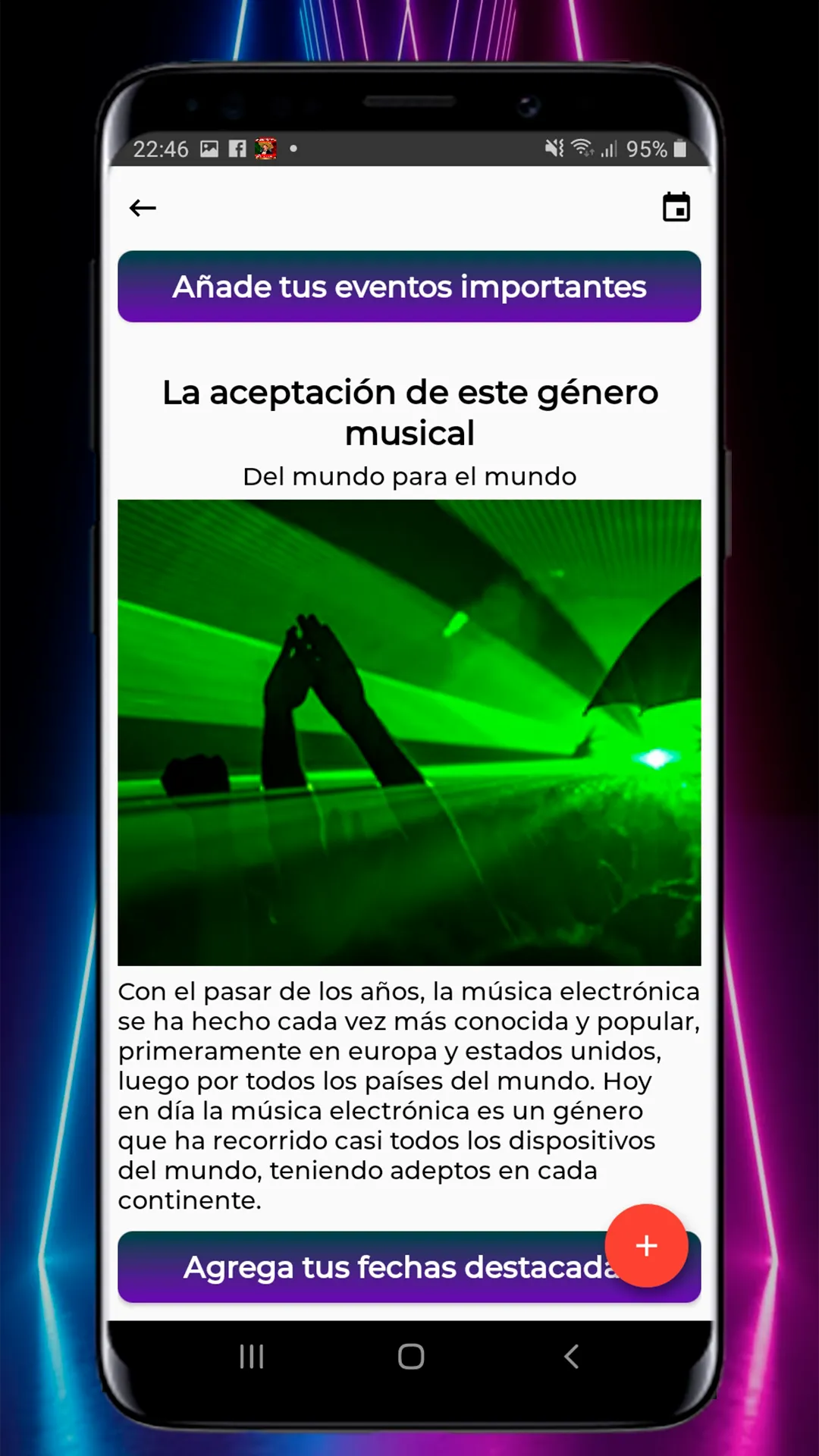 Música Electrónica | Indus Appstore | Screenshot