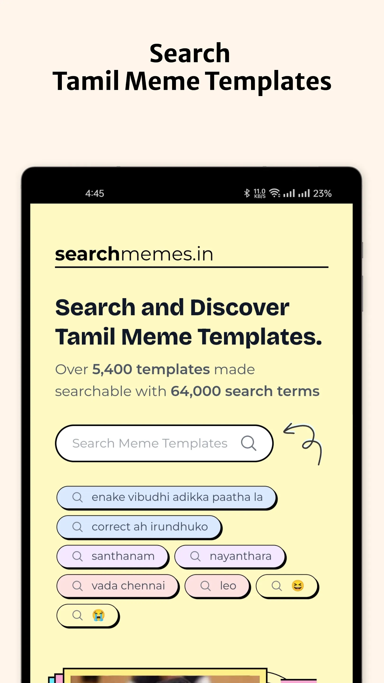 Search Tamil Meme Templates | Indus Appstore | Screenshot