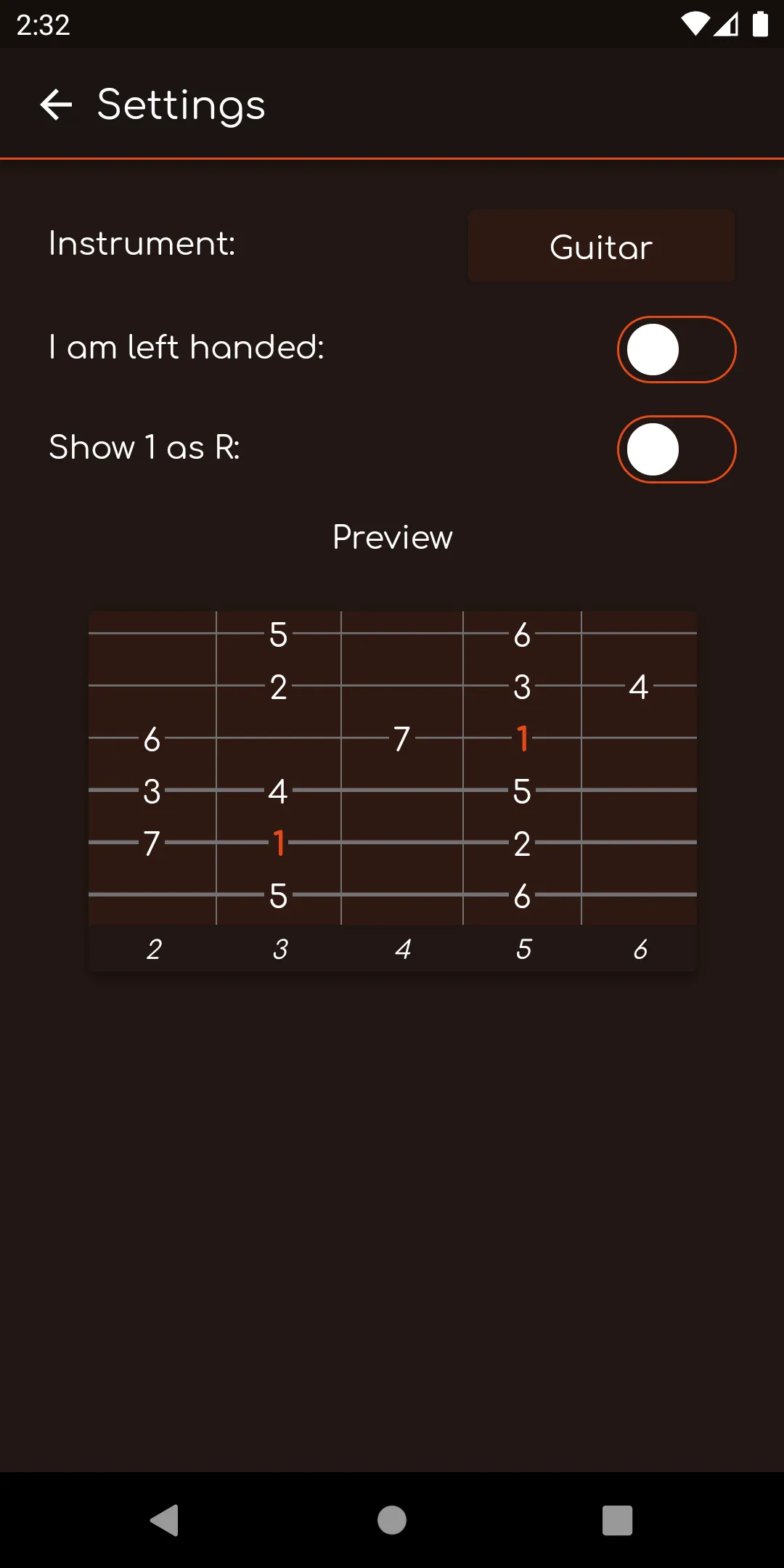 FretBuzz CAGED System | Indus Appstore | Screenshot